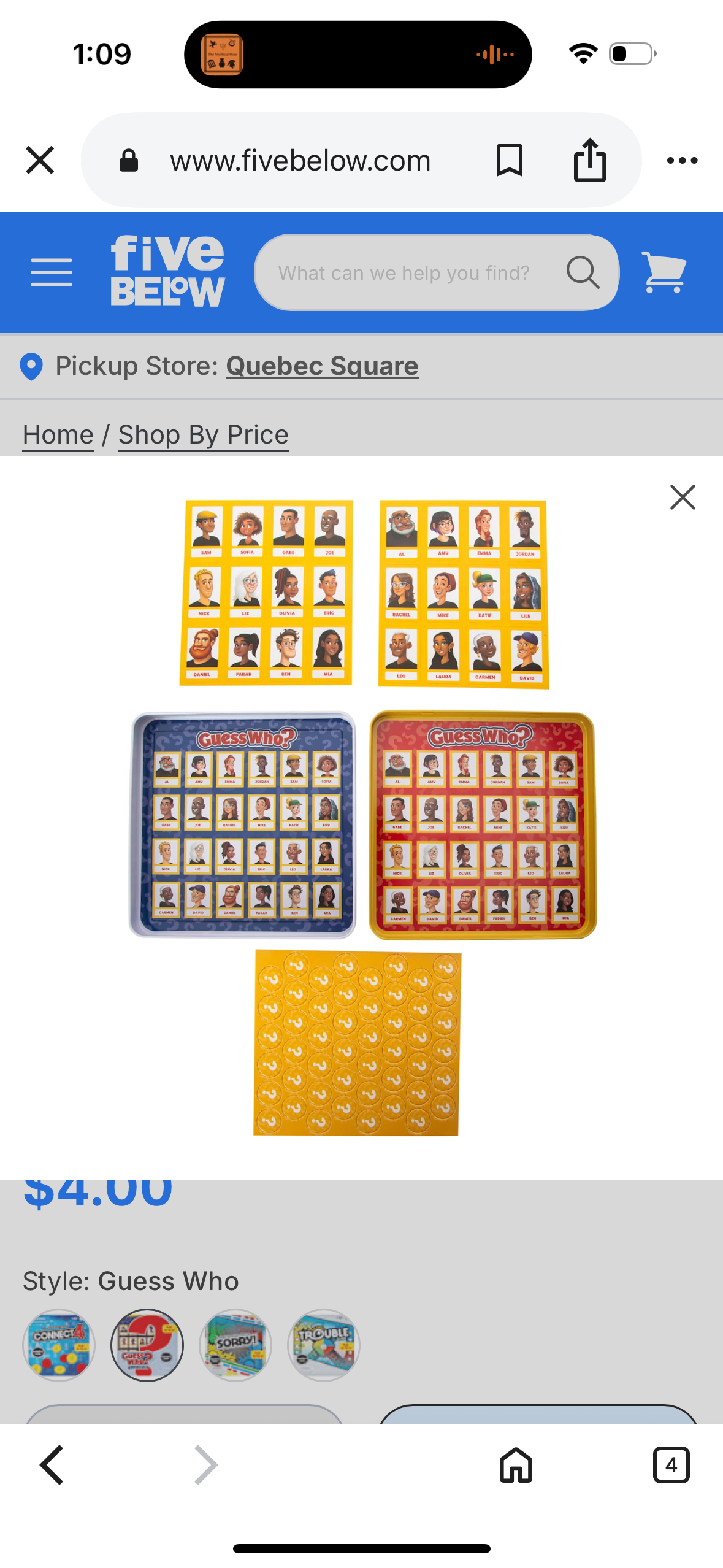 Hasbro Guess Who? Play On The Go