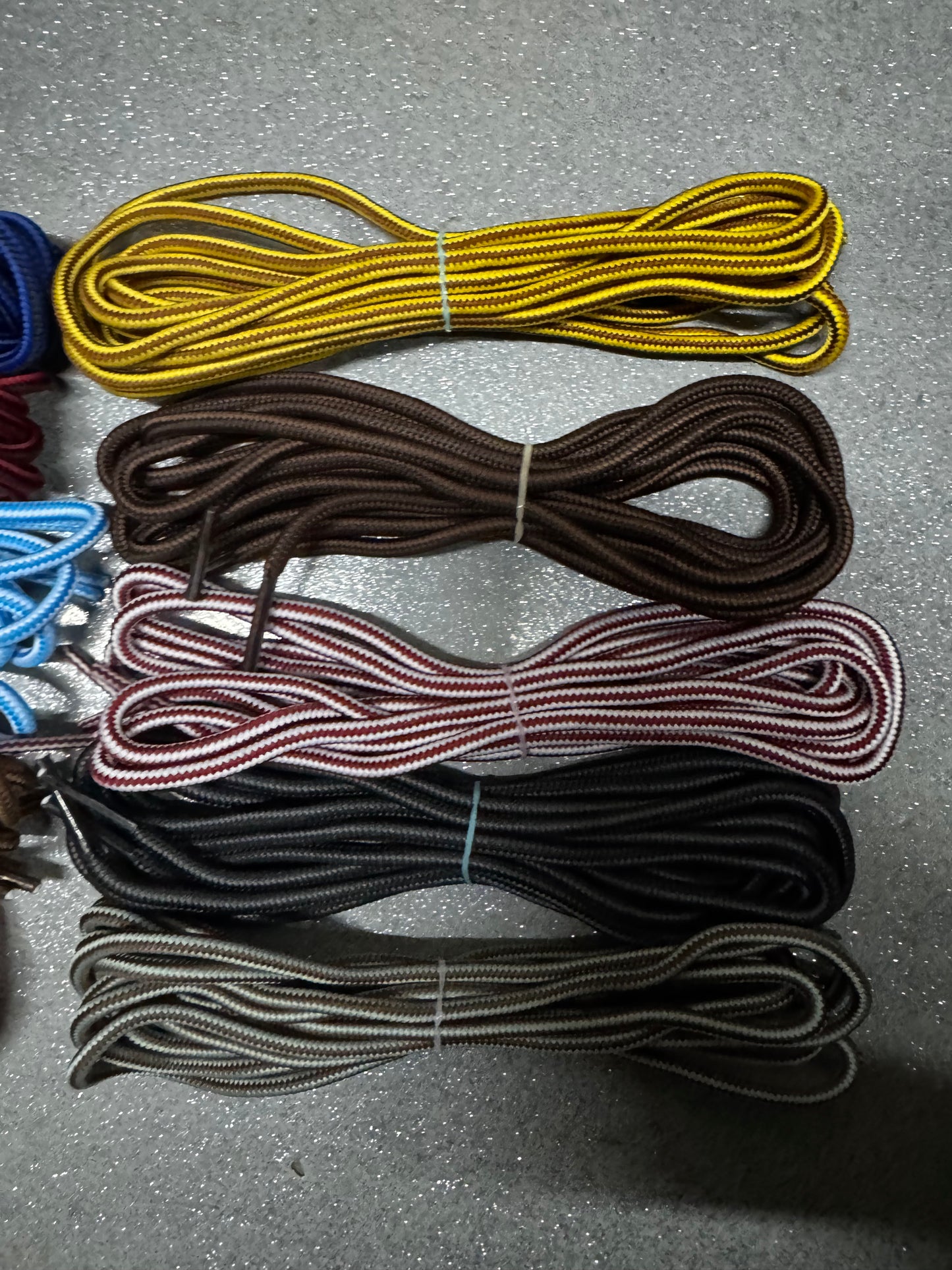 10 Pack Heavy-Duty Shoelaces for Work Boots, Hiking Shoes, Outdoor & Athletic Footwear – Durable, Non-Slip, Round Replacement Laces