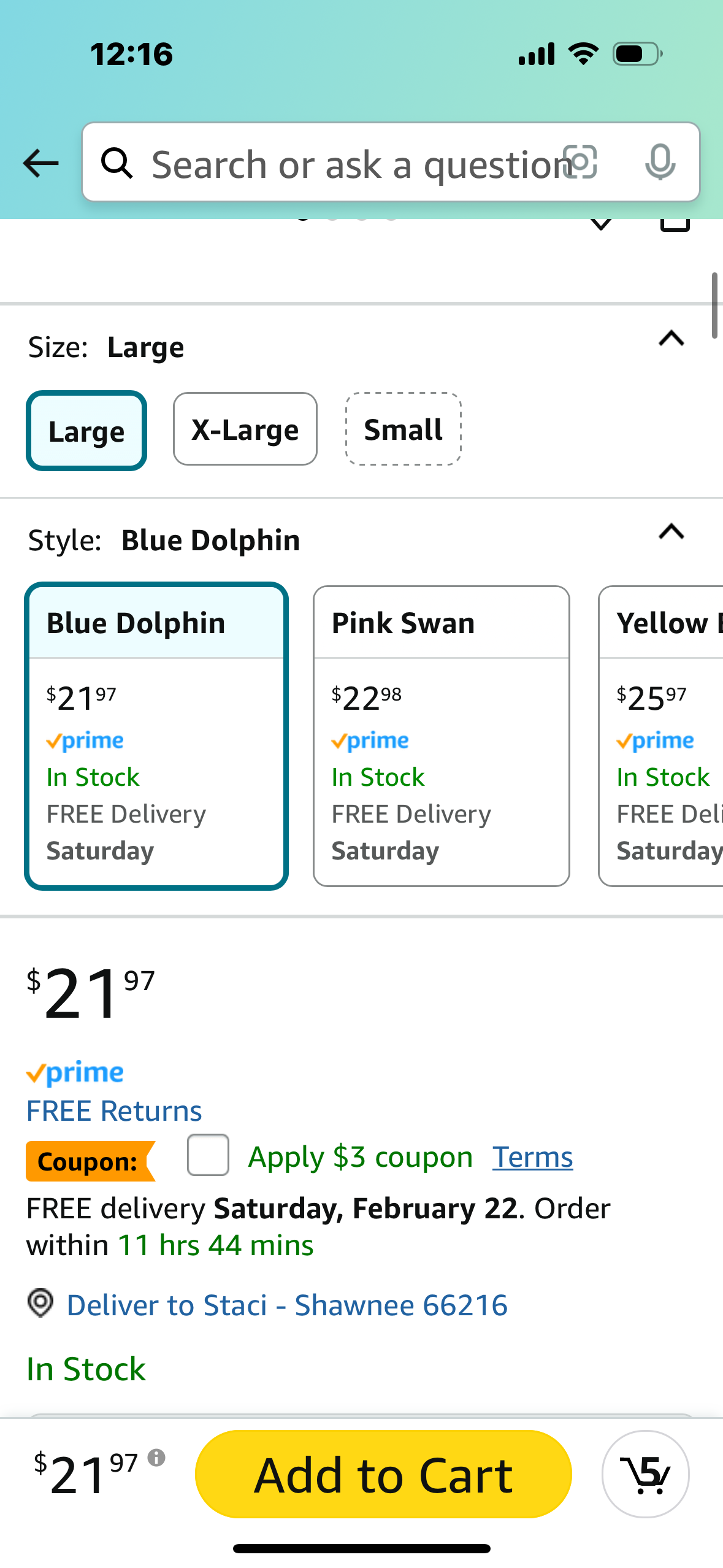 Swimming Baby Inflatable Baby Float with Sun Canopy Size Improved Infant Pool Floaties Swimming Pool Toys for The Age of 3-36 Months (Blue, Large