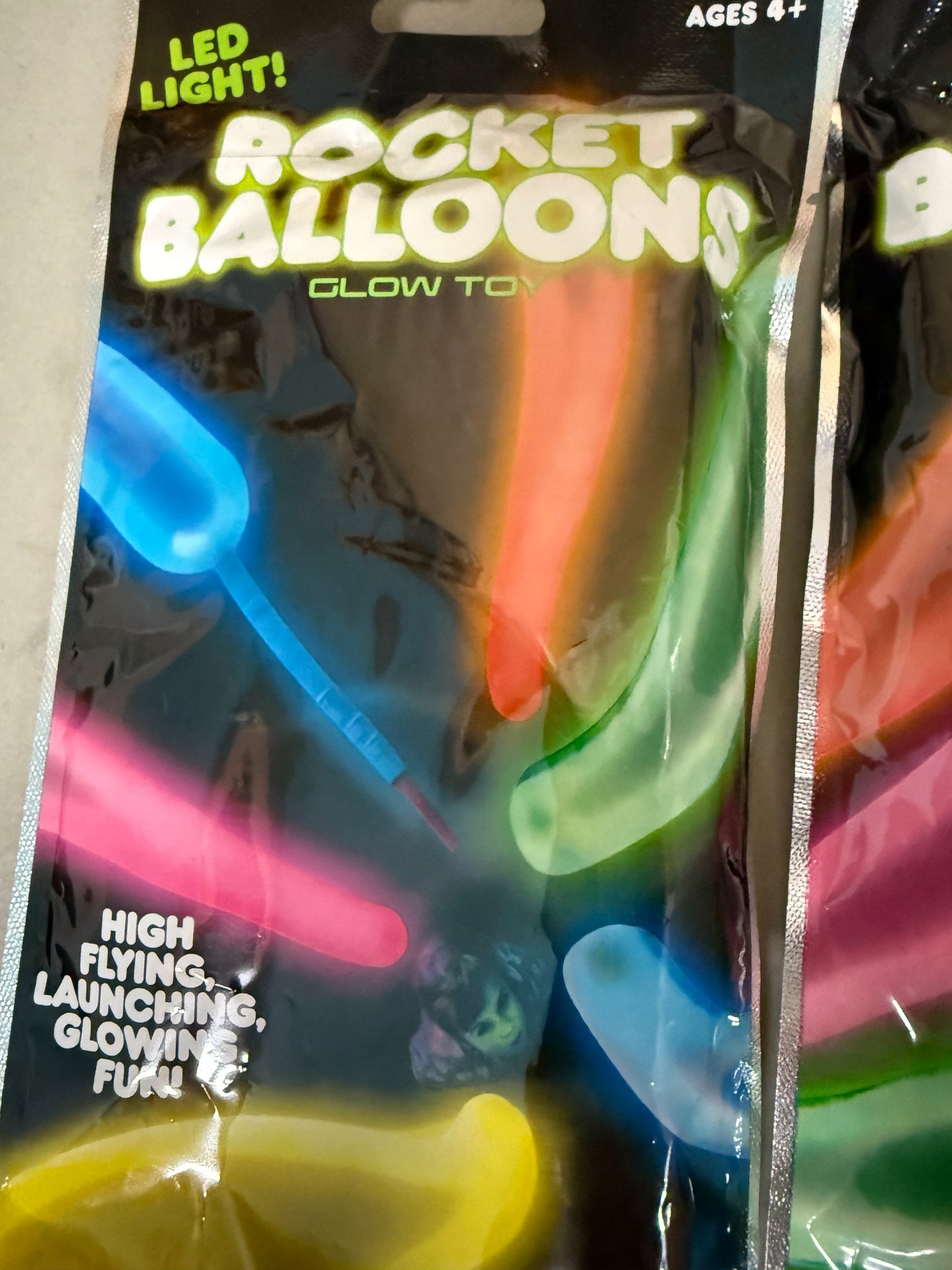 2 packages Rocket Balloons