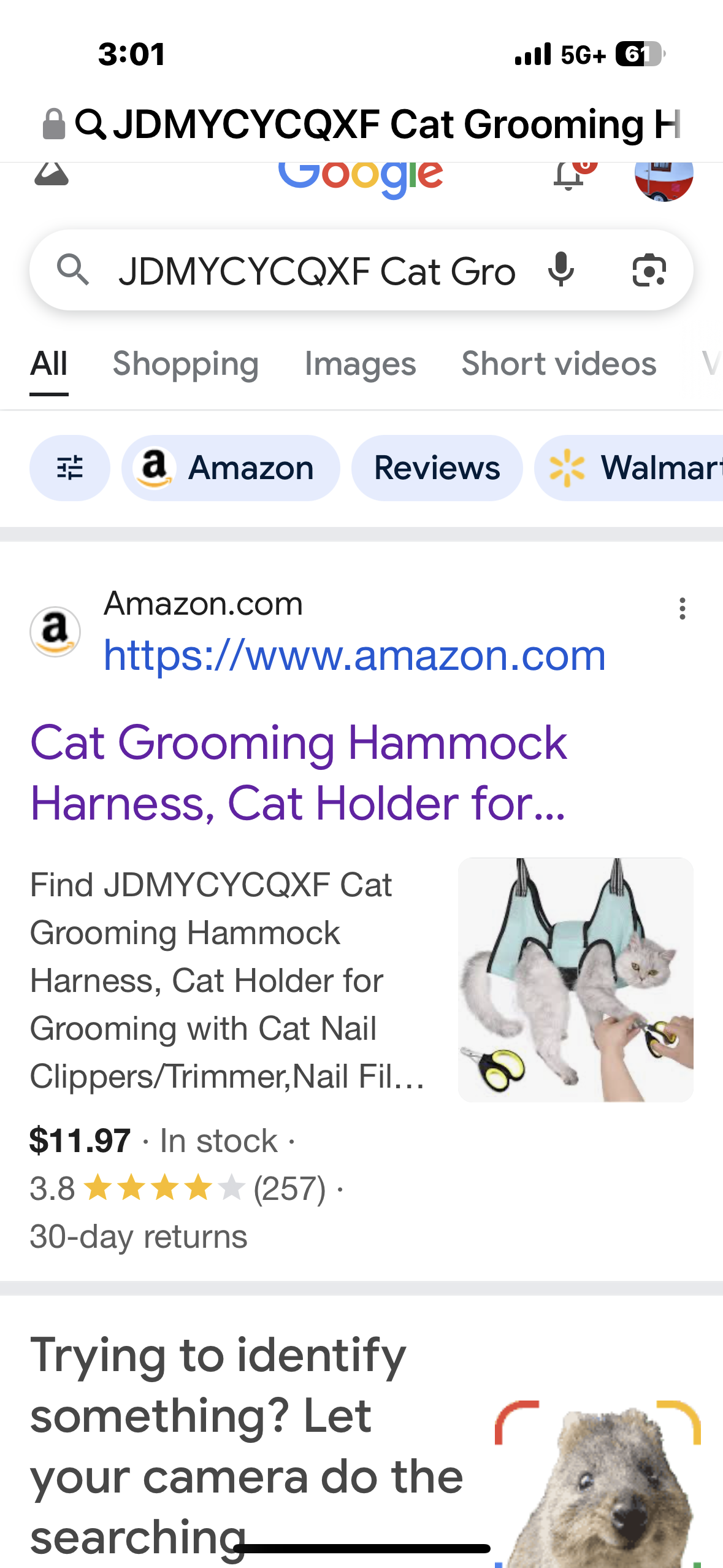 JDMYCYCQXF Cat Grooming Hammock Harness, Cat Holder for Grooming with Cat Nail Clippers/Trimmer,Nail File (Size:XS)