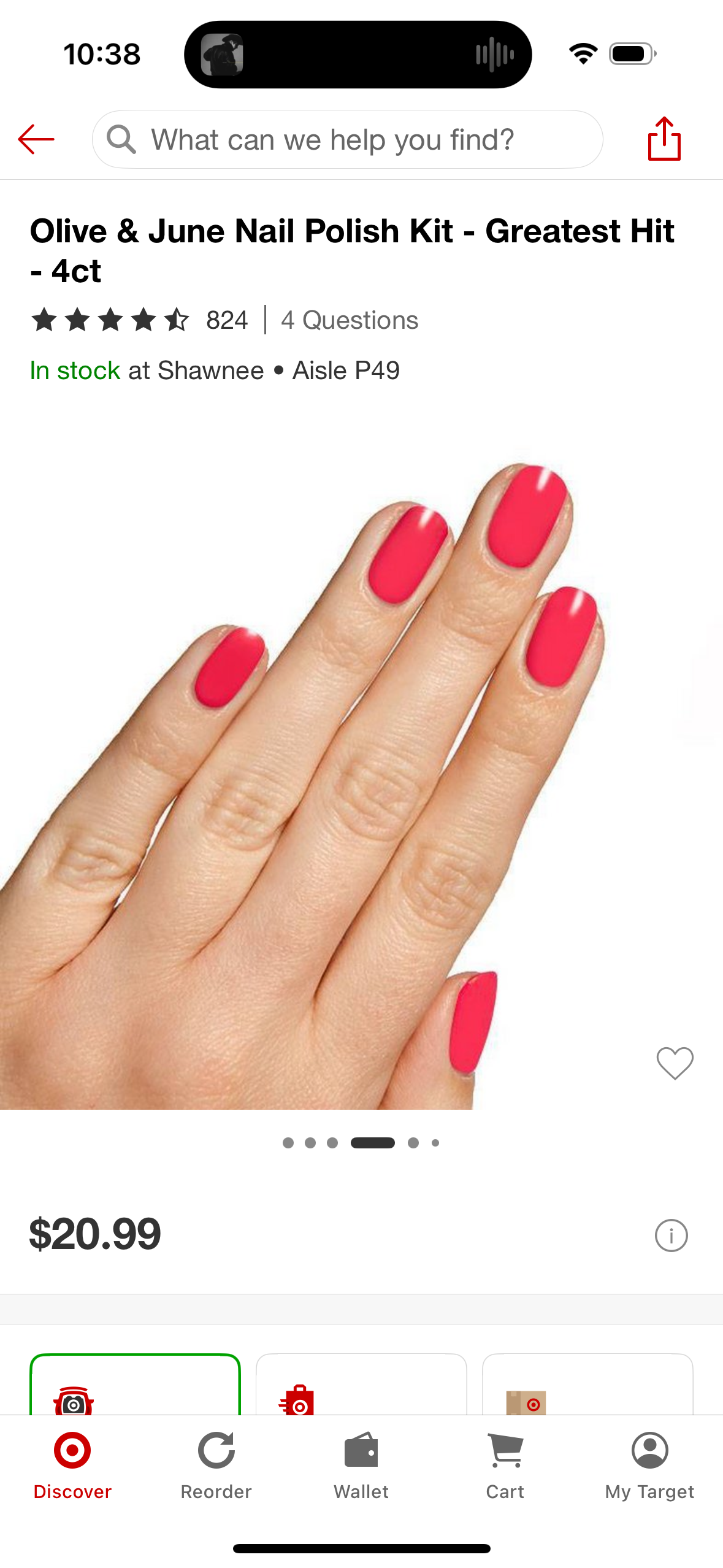 Olive & June Nail Polish Kit - Greatest Hit - 4ct