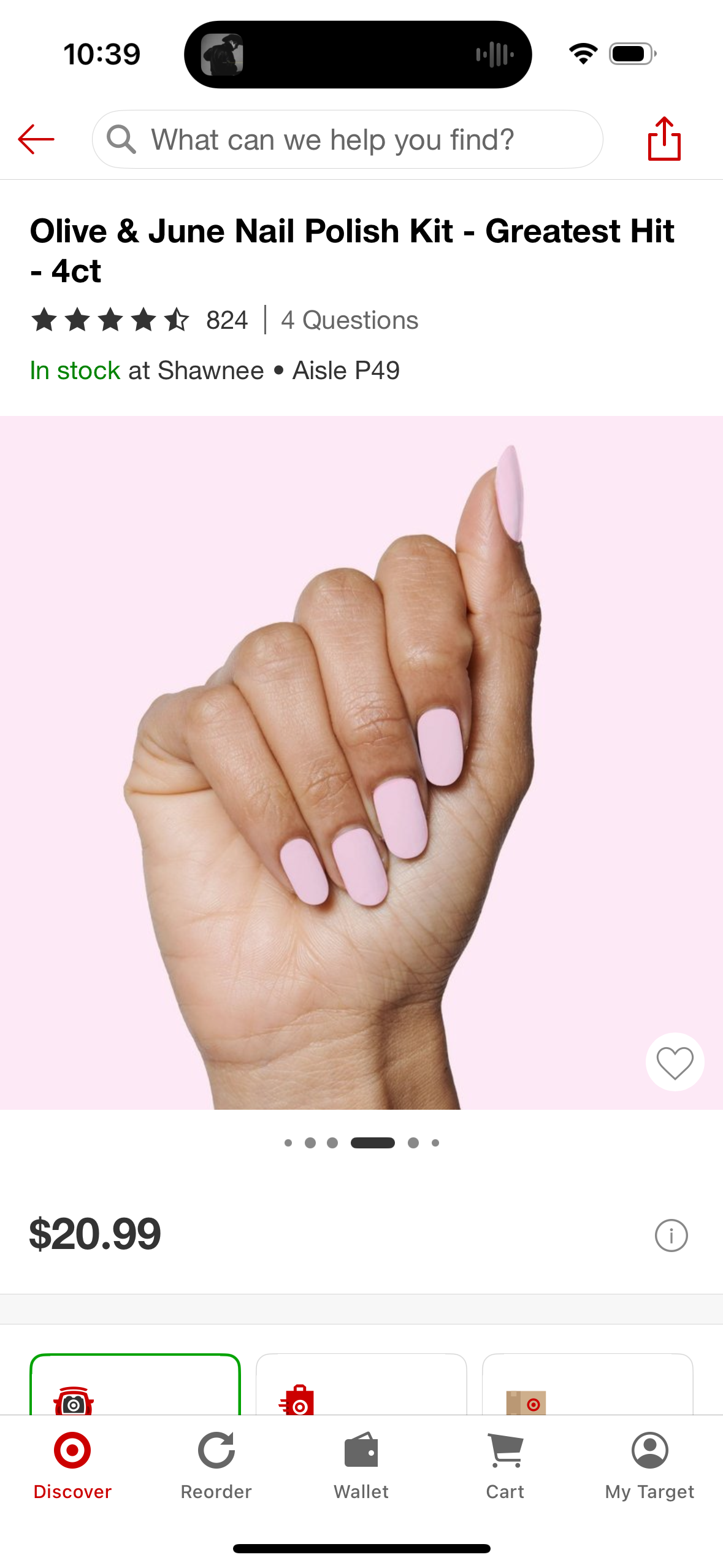 Olive & June Nail Polish Kit - Greatest Hit - 4ct