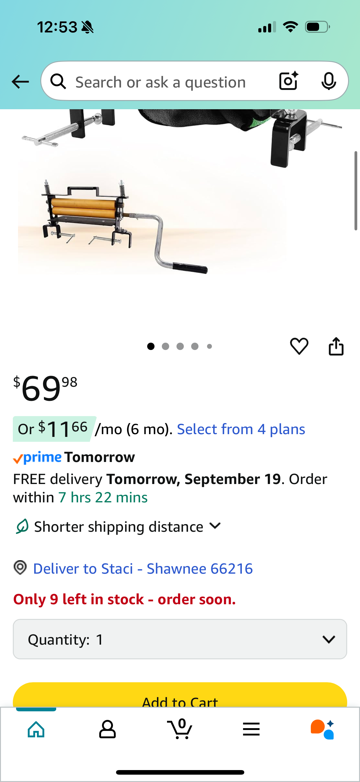 Heavy Duty Clothes Wringer, Hand Crank Laundry Wringer for Efficient Water Extraction, Perfect for Towels, Chamois, Sponges & Portable Washing Machines