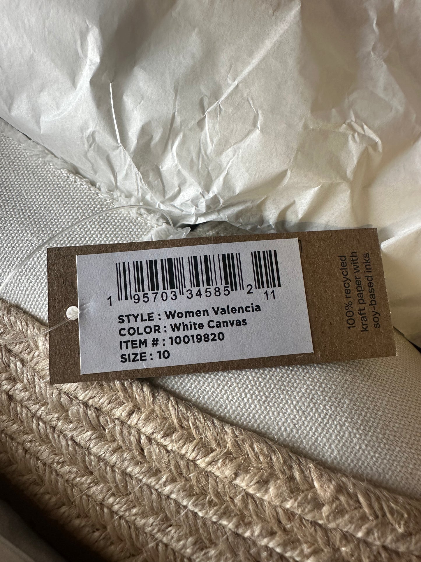 TOMS Women's Valencia Platform Espadrille, Textile Upper, OrthoLite Insole (Size (W)10)