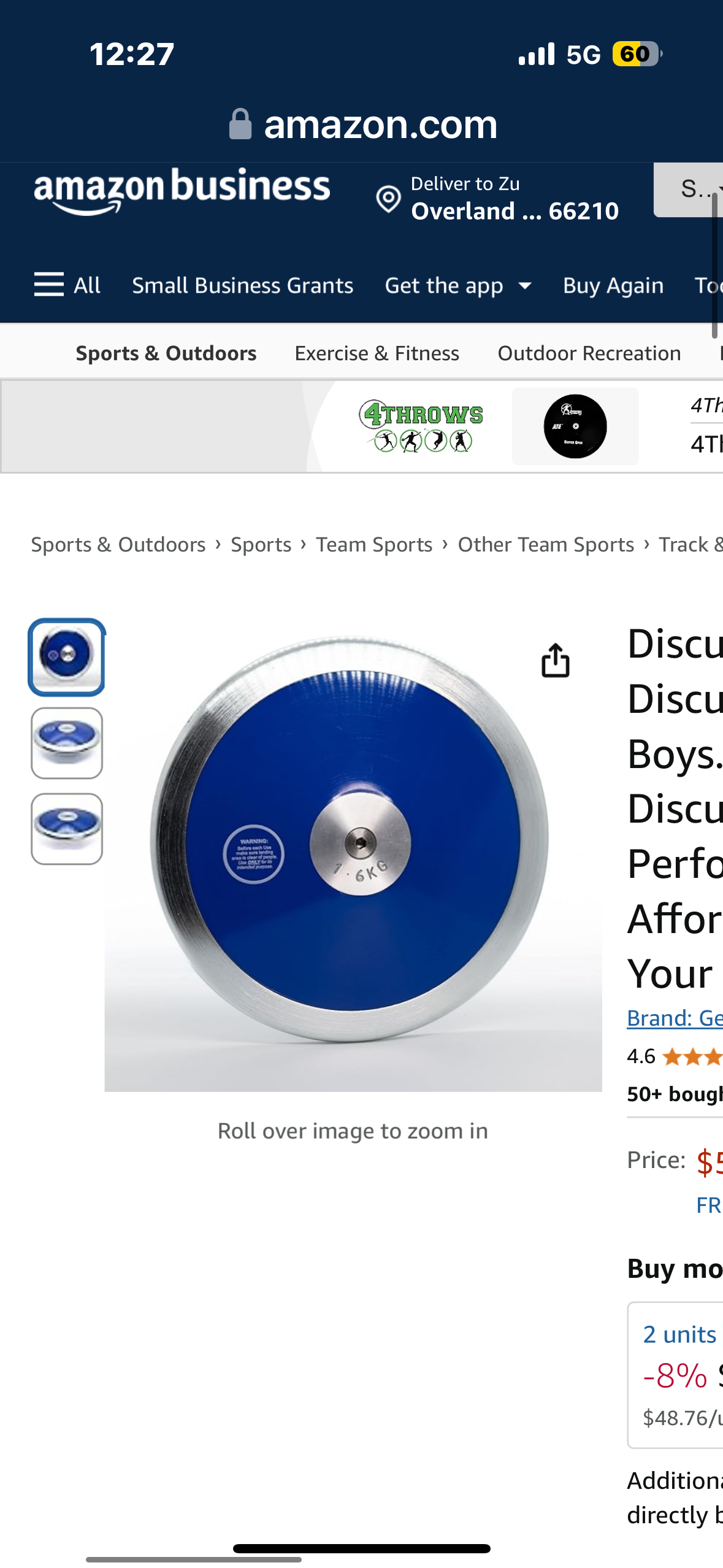 Discus 1.6 kg high School. Discus. 1.6 kg Discus. Discus Boys. Mens Discus