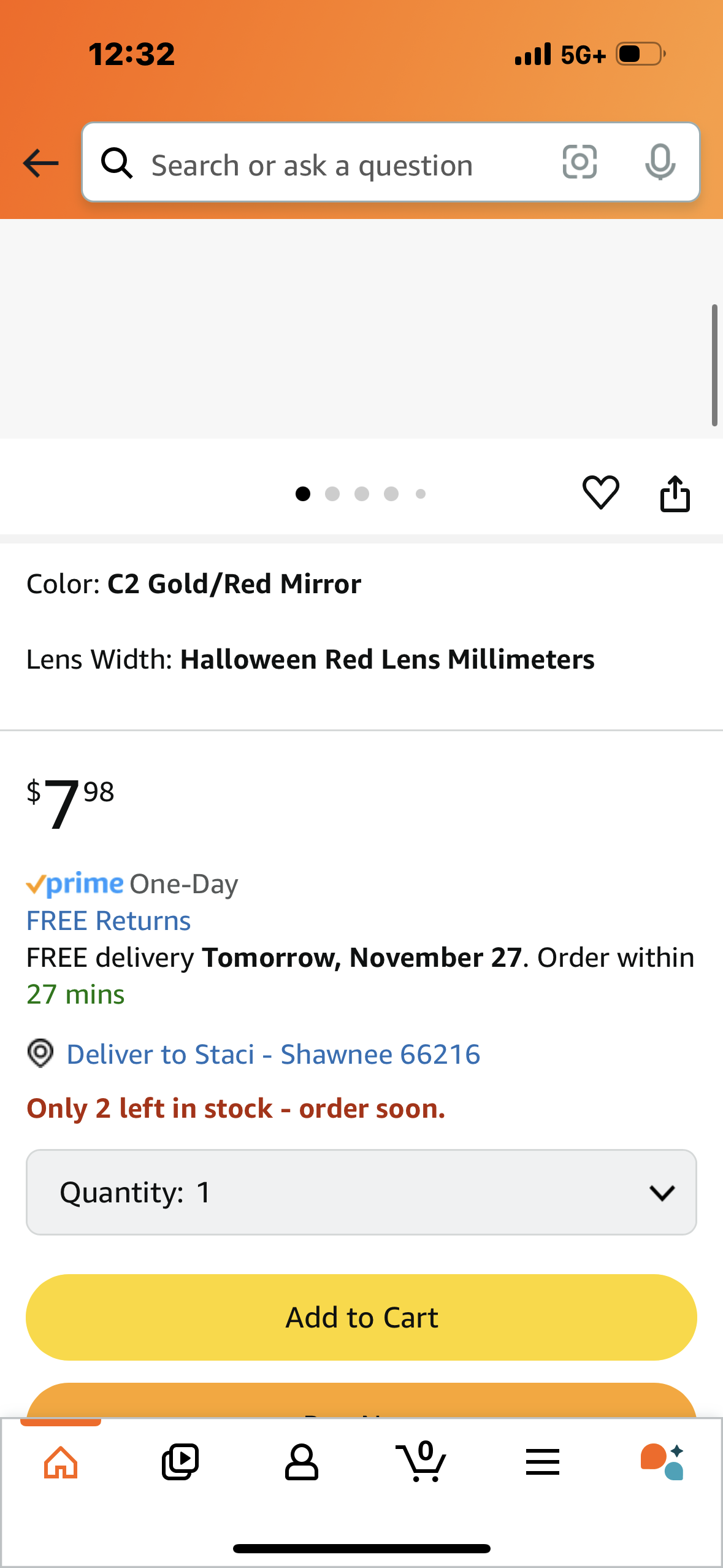 NIDOVIX Fire Flame Sunglasses for Women Men Retro Rimless Halloween Party Red Sunglasses Funny Fancy Glasses