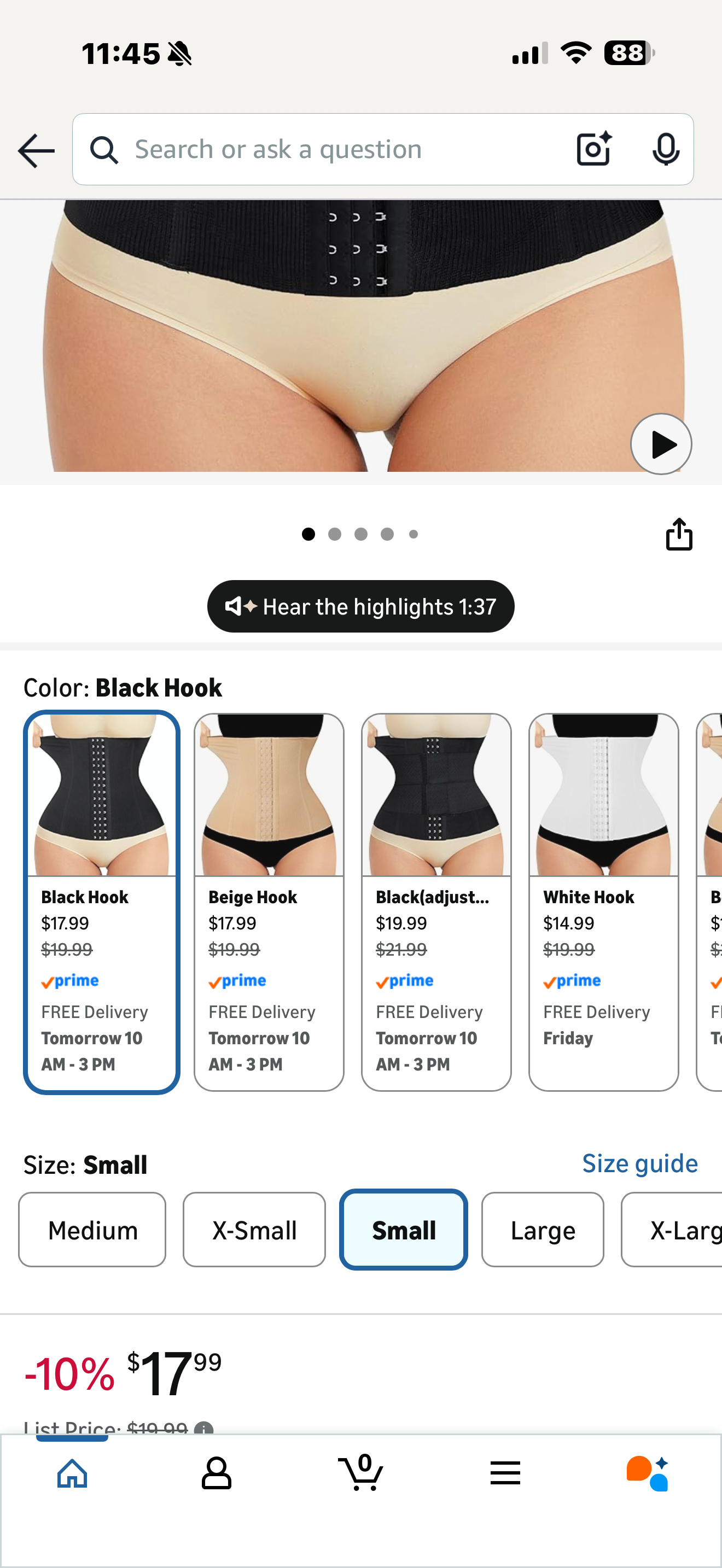 Waist Trainer Corset Shapewear Tummy Control Body Shaper Waist Cincher for Women Faja Postpartum Belly Band Wrap (Small)