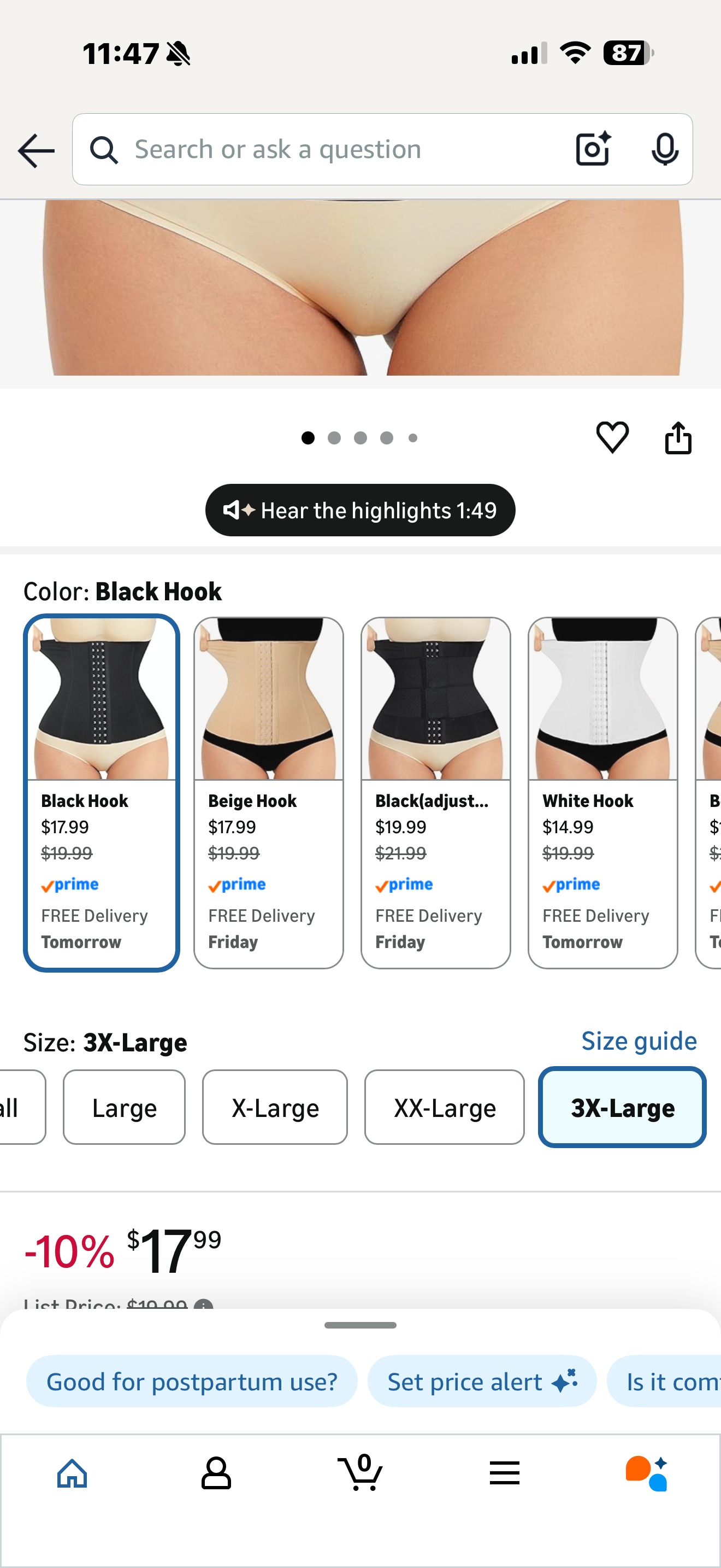 Waist Trainer Corset Shapewear Tummy Control Body Shaper Waist Cincher for Women Faja Postpartum Belly Band Wrap (4X-Large)