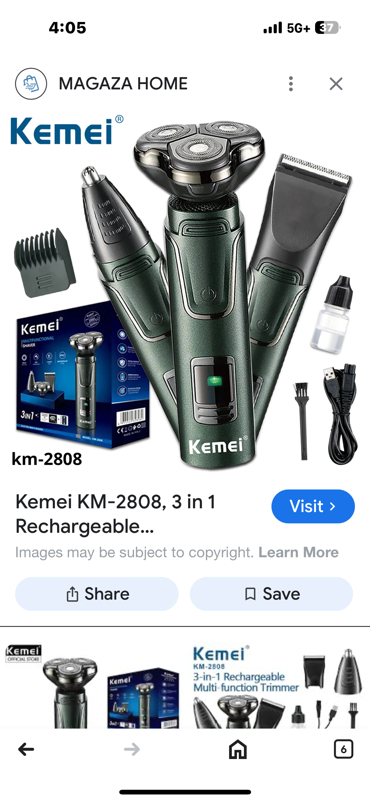 Multifunctional Shaver
