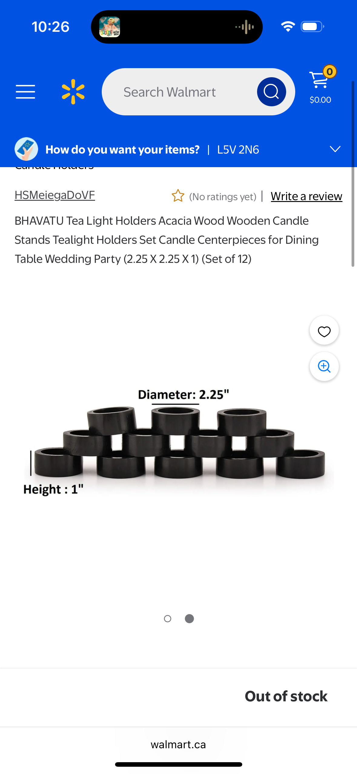 Tea Light Holders Acacia Wood Wooden Candle Stands Tealight Holders Set Candle Centerpieces for Dining Table Wedding Party (2.25 X 2.25 X 1) (Set of 12)