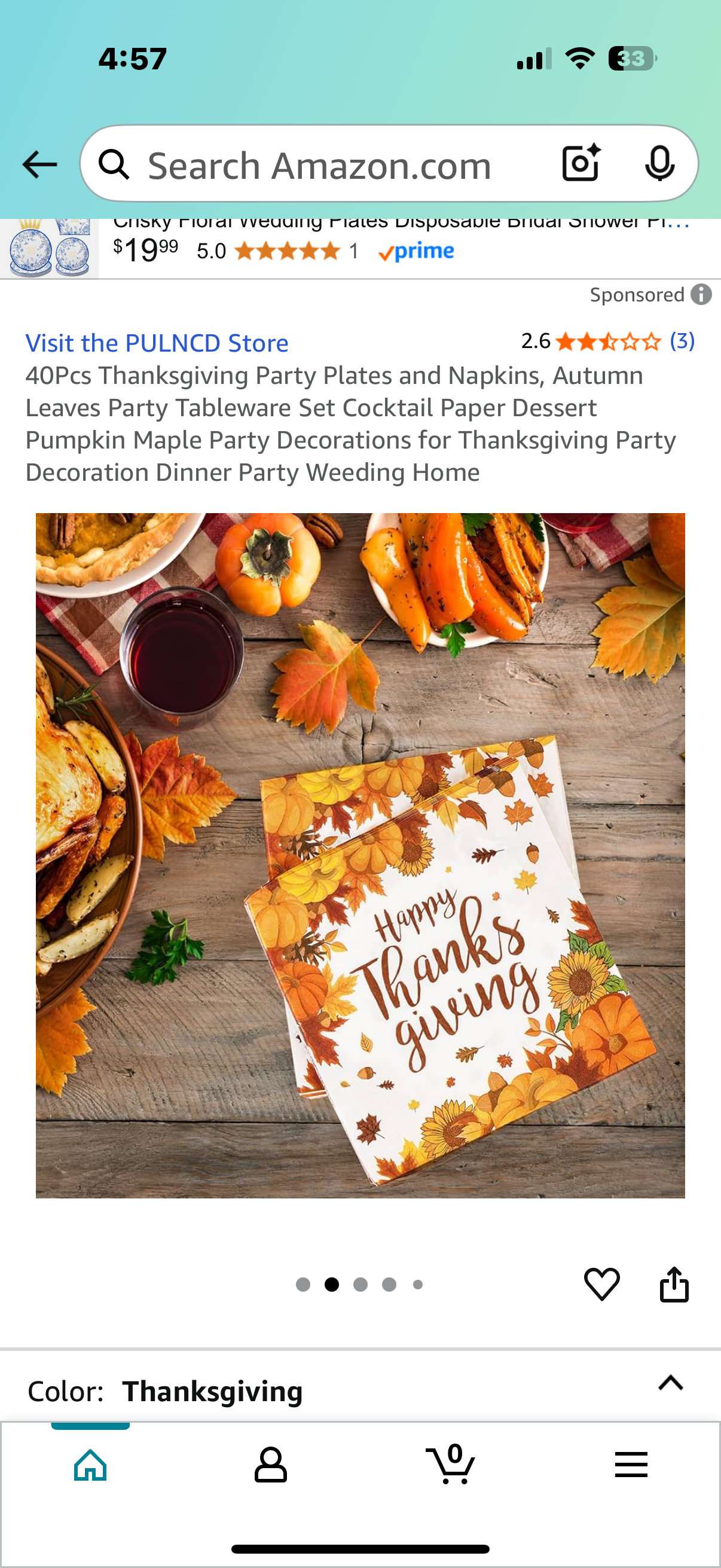 40Pcs Thanksgiving Party Plates and Napkins, Autumn Leaves Party Tableware Set Cocktail Paper Dessert Pumpkin Maple Party Decorations for Thanksgiving Party Decoration Dinner Party Weeding Home