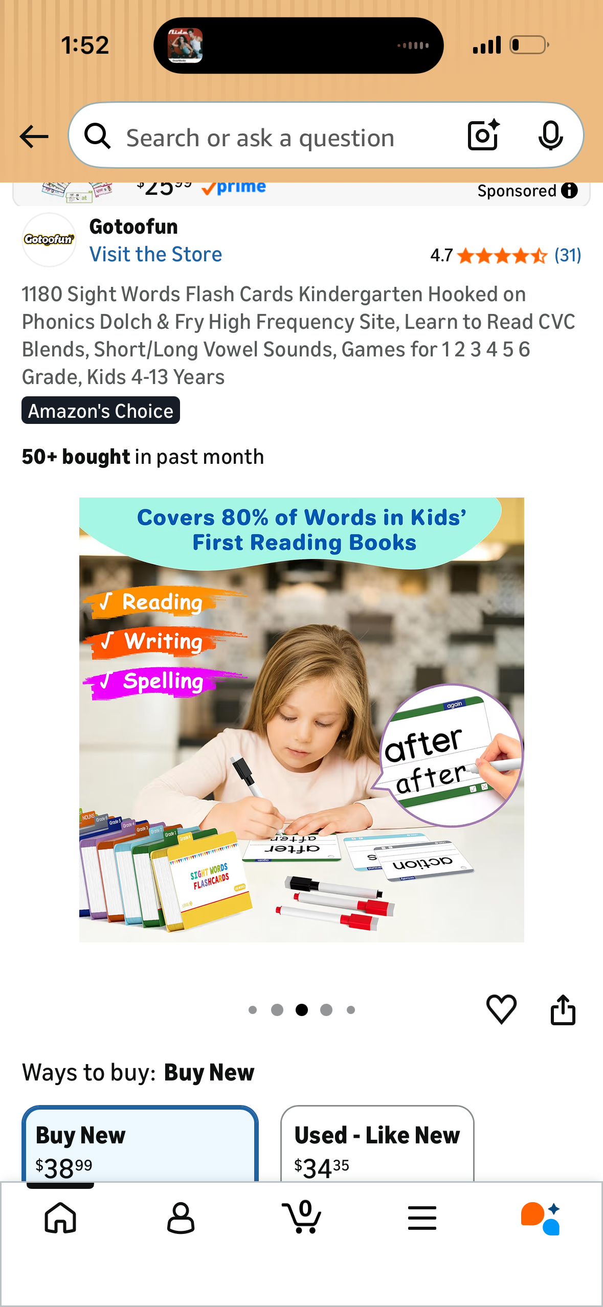 1180 Sight Words Flash Cards Kindergarten Hooked on Phonics Dolch & Fry High Frequency Site, Learn to Read CVC Blends, Short/Long Vowel Sounds, Games for 1 2 3 4 5 6 Grade, Kids 4-13 Years