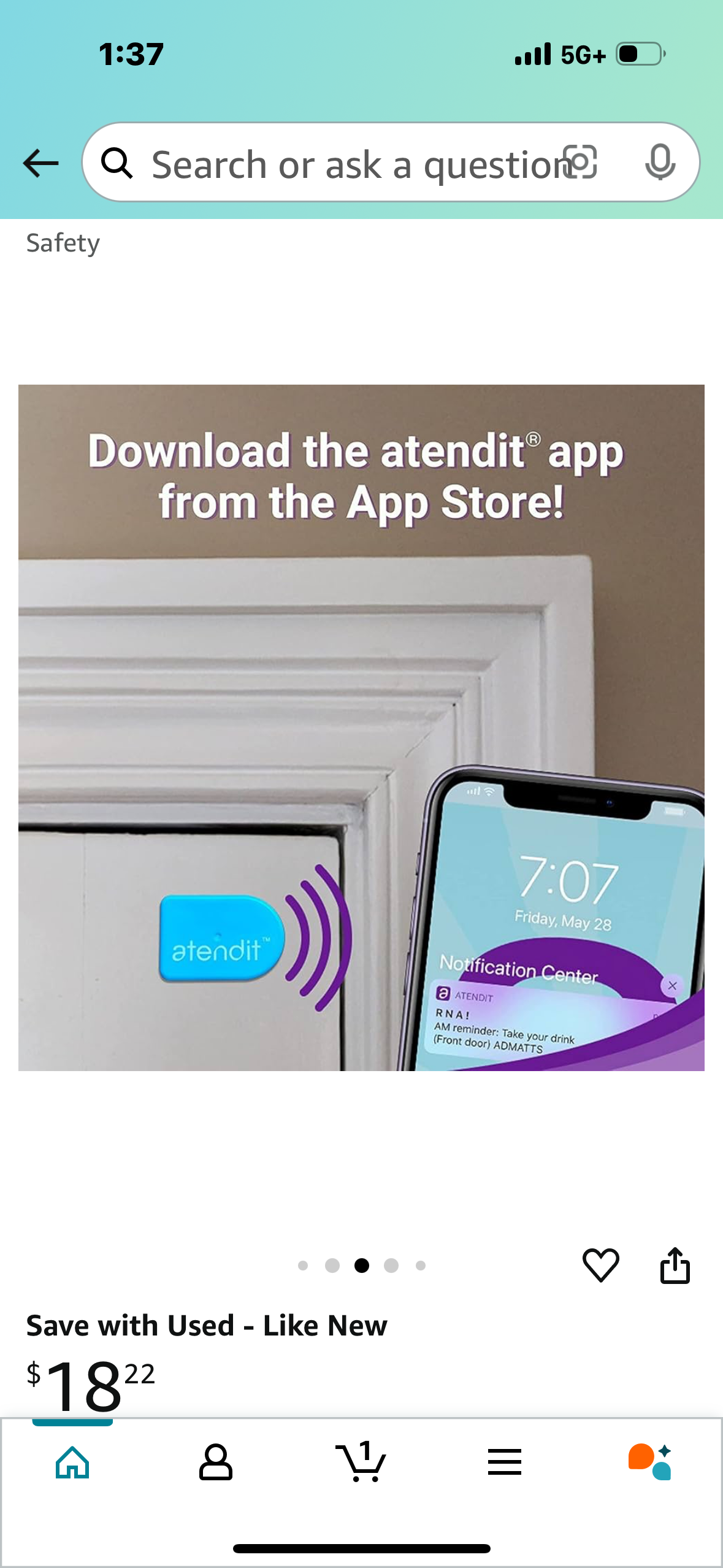 Toddler-Proof Your Home with atendit® Door and Cabinet Motion Sensor – Instant Phone Alerts for Added Safety