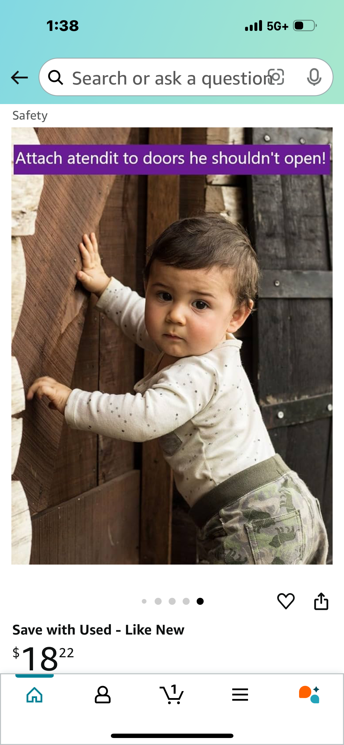 Toddler-Proof Your Home with atendit® Door and Cabinet Motion Sensor – Instant Phone Alerts for Added Safety