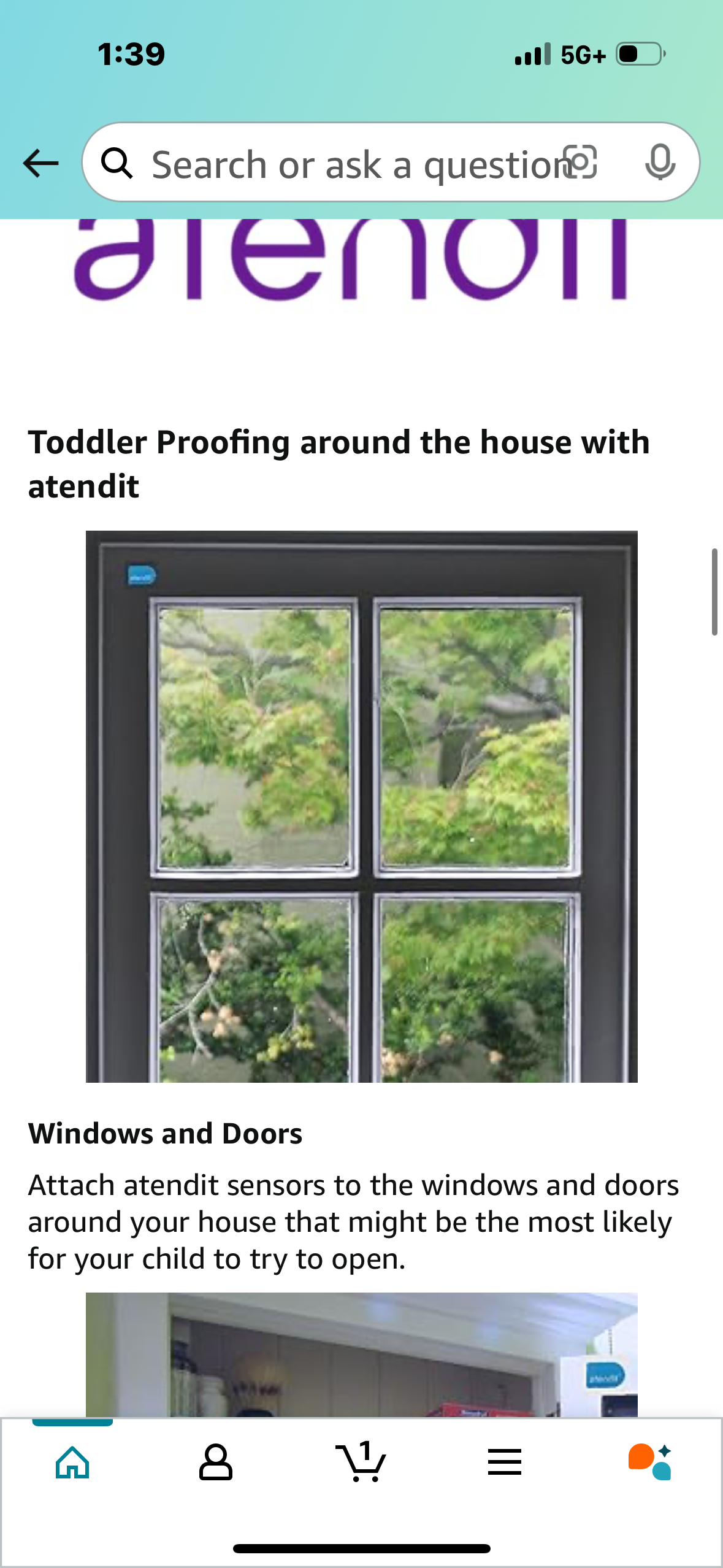 Toddler-Proof Your Home with atendit® Door and Cabinet Motion Sensor – Instant Phone Alerts for Added Safety