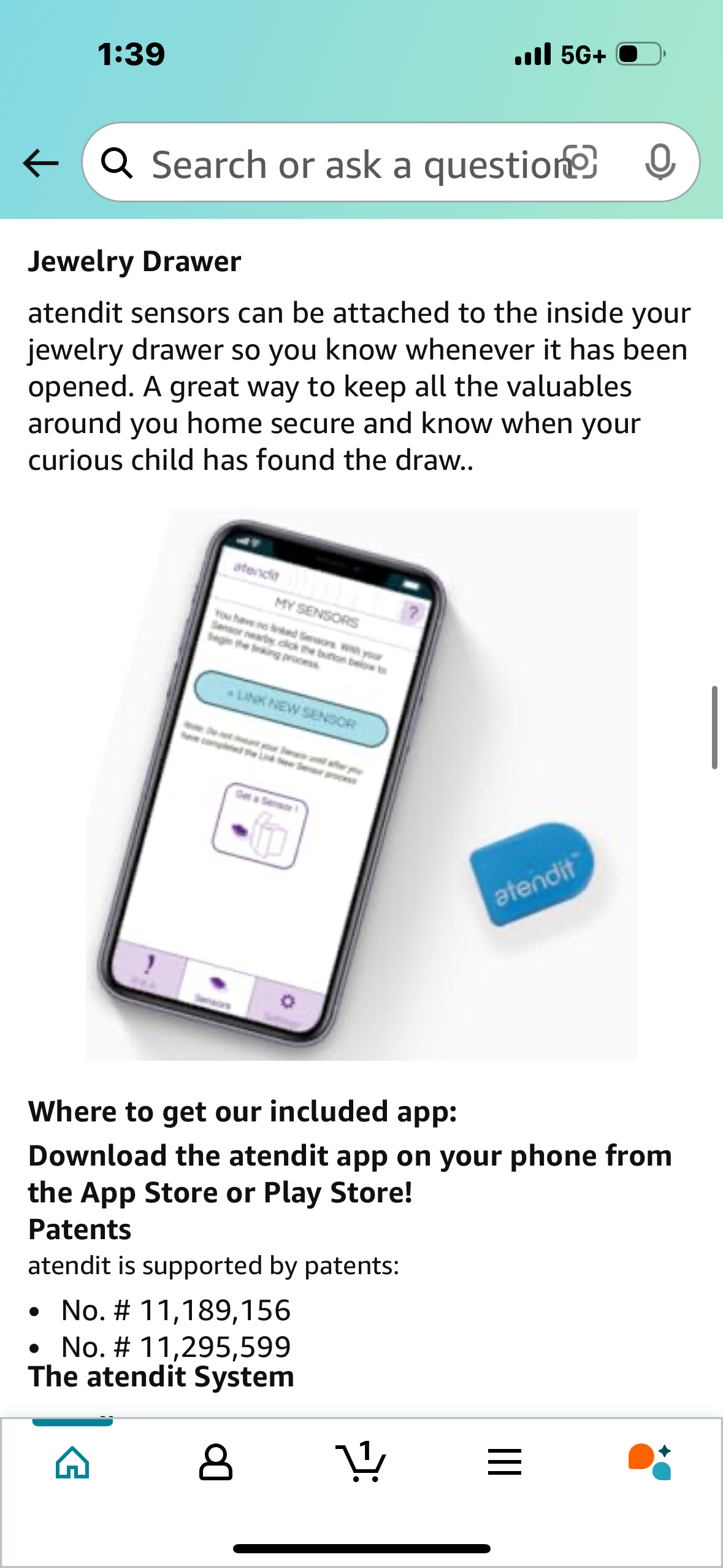 Toddler-Proof Your Home with atendit® Door and Cabinet Motion Sensor – Instant Phone Alerts for Added Safety