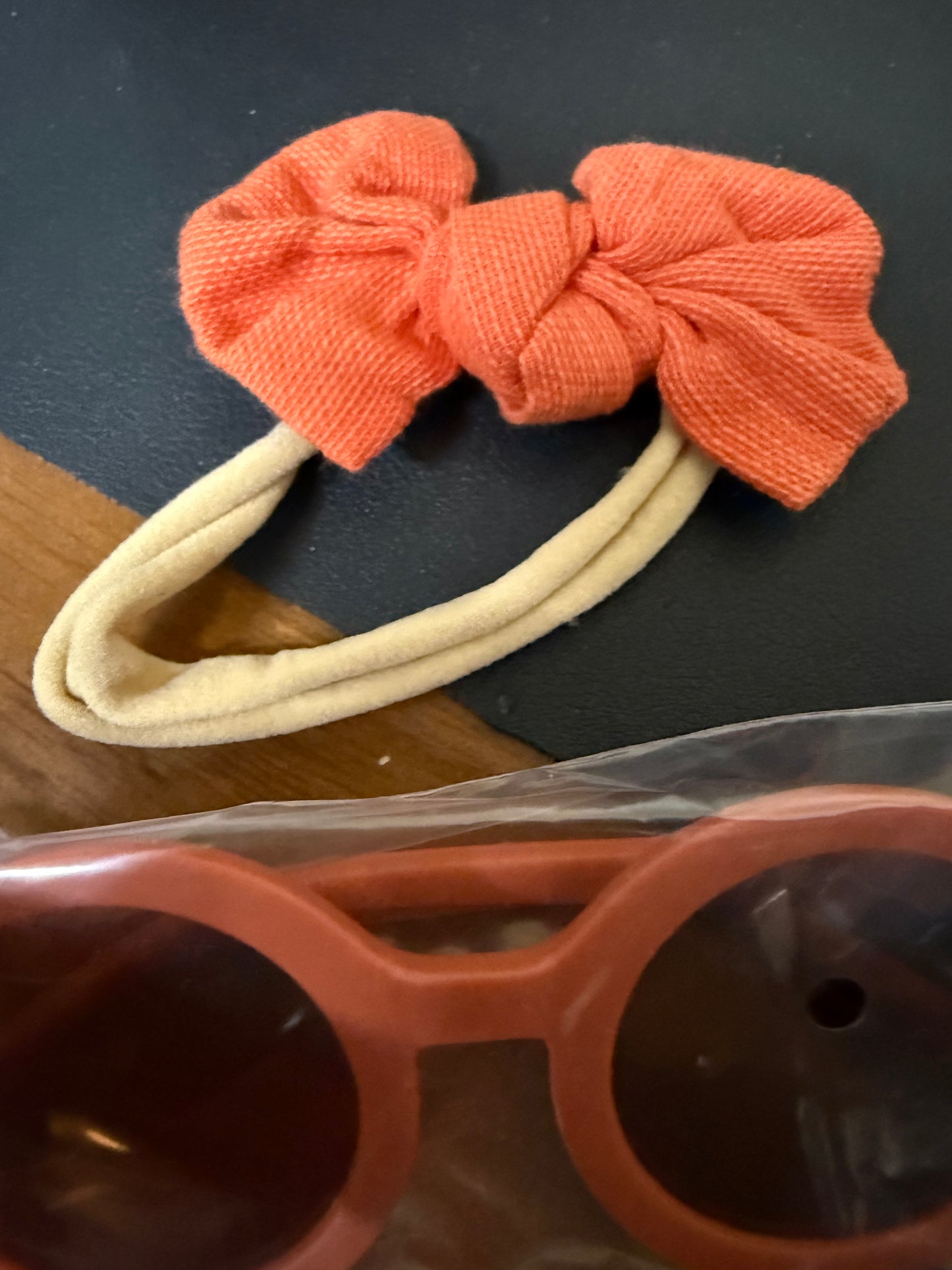 Cute Round Polarized Sunglasses for Kids with Bonus Bow