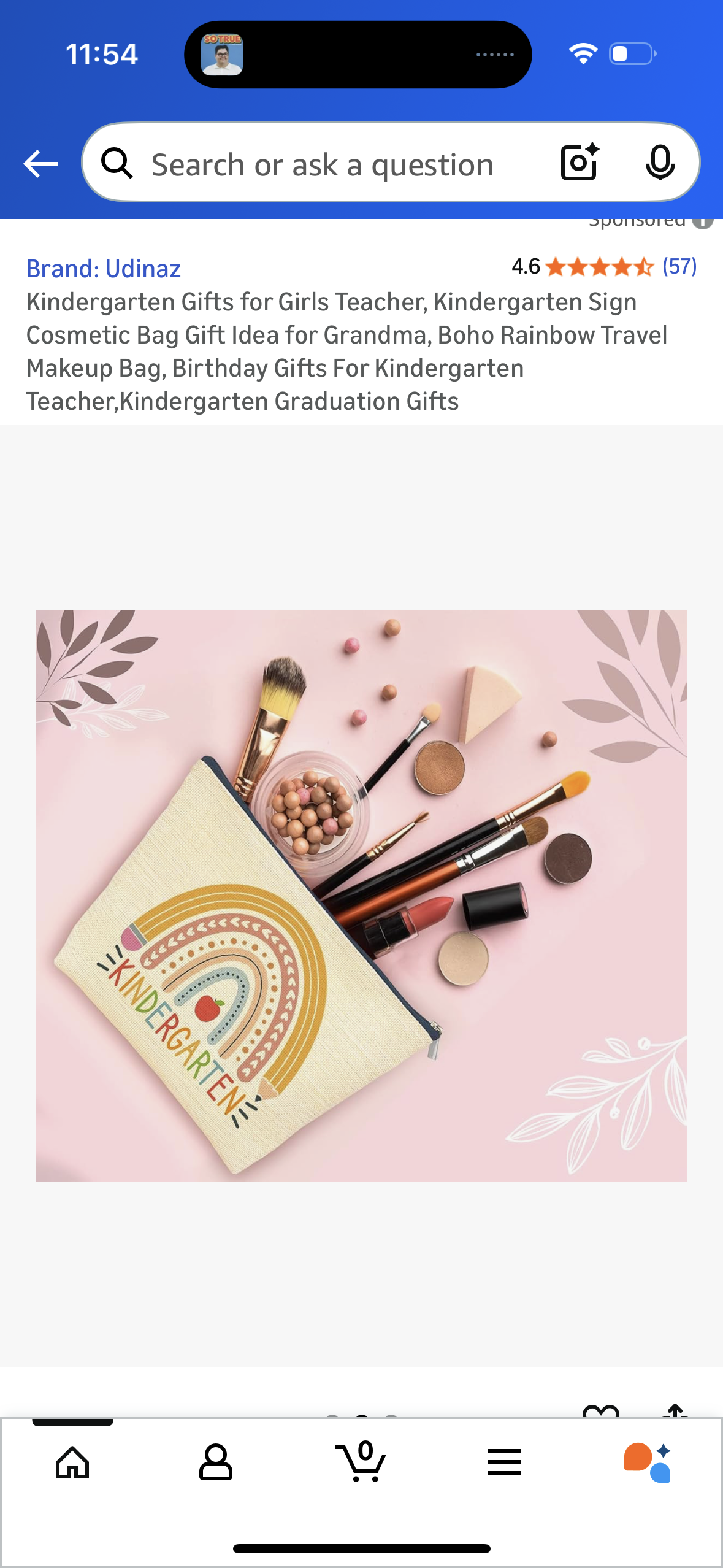 ‼️2 for $3‼️ Kindergarten Pouch for Teacher or Student