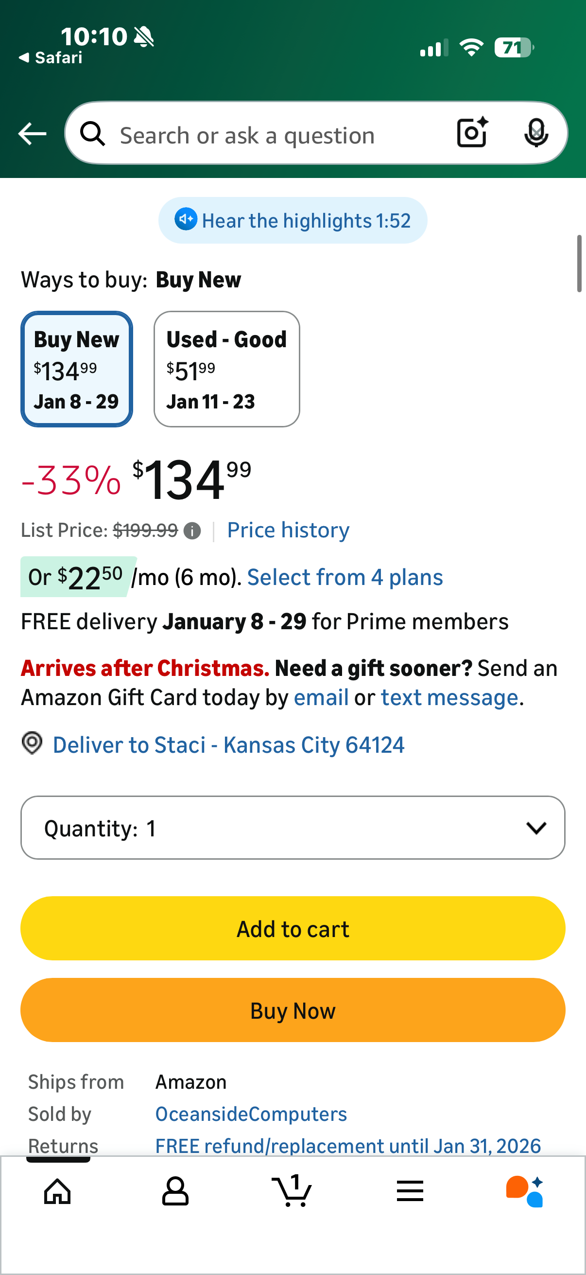 Texas Instruments TI-89 Titanium Graphing Calculator (packaging may differ)
