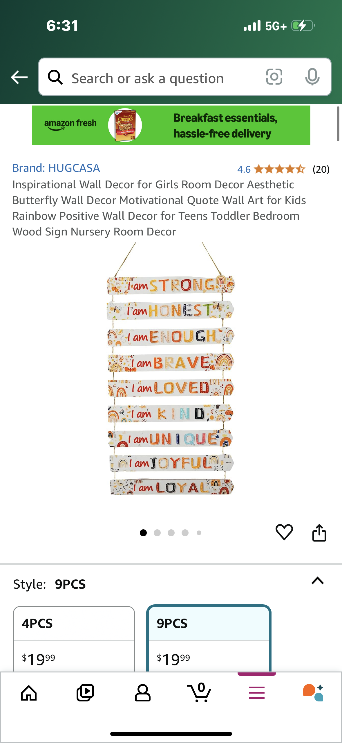 Inspirational Wall Decor Decor Aesthetic Butterfly Wall Decor Motivational Quote Wall Art for Kids Rainbow Positive Wall Decor for Teens Toddler Bedroom Wood Sign Nursery Room Decor