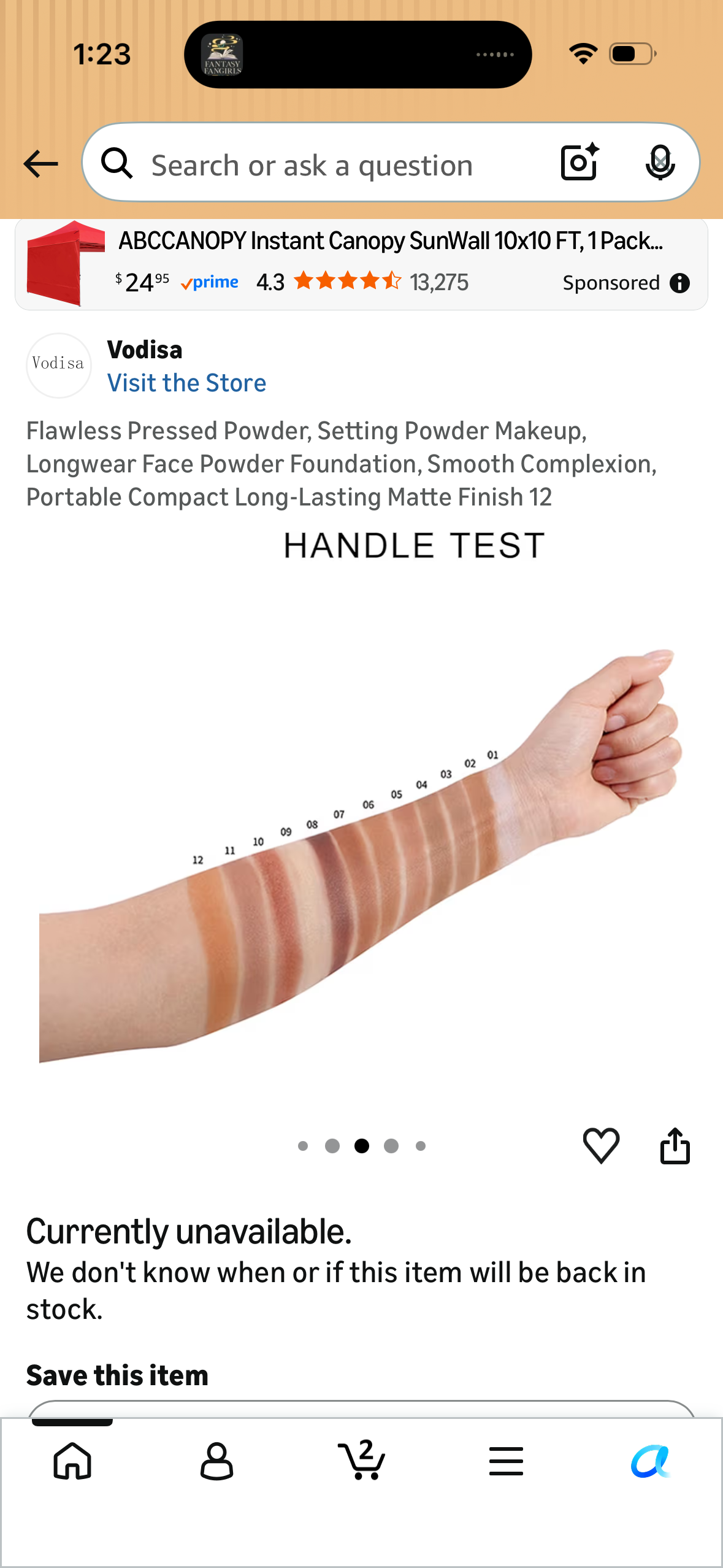Flawless Pressed Powder, Setting Powder Makeup, Longwear Face Powder Foundation, Smooth Complexion, Portable Compact Long-Lasting Matte Finish 12