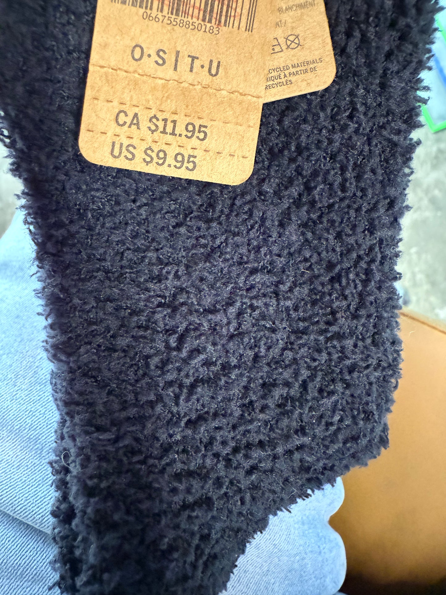 Victoria’s Secret Pink Love Black Crew Socks