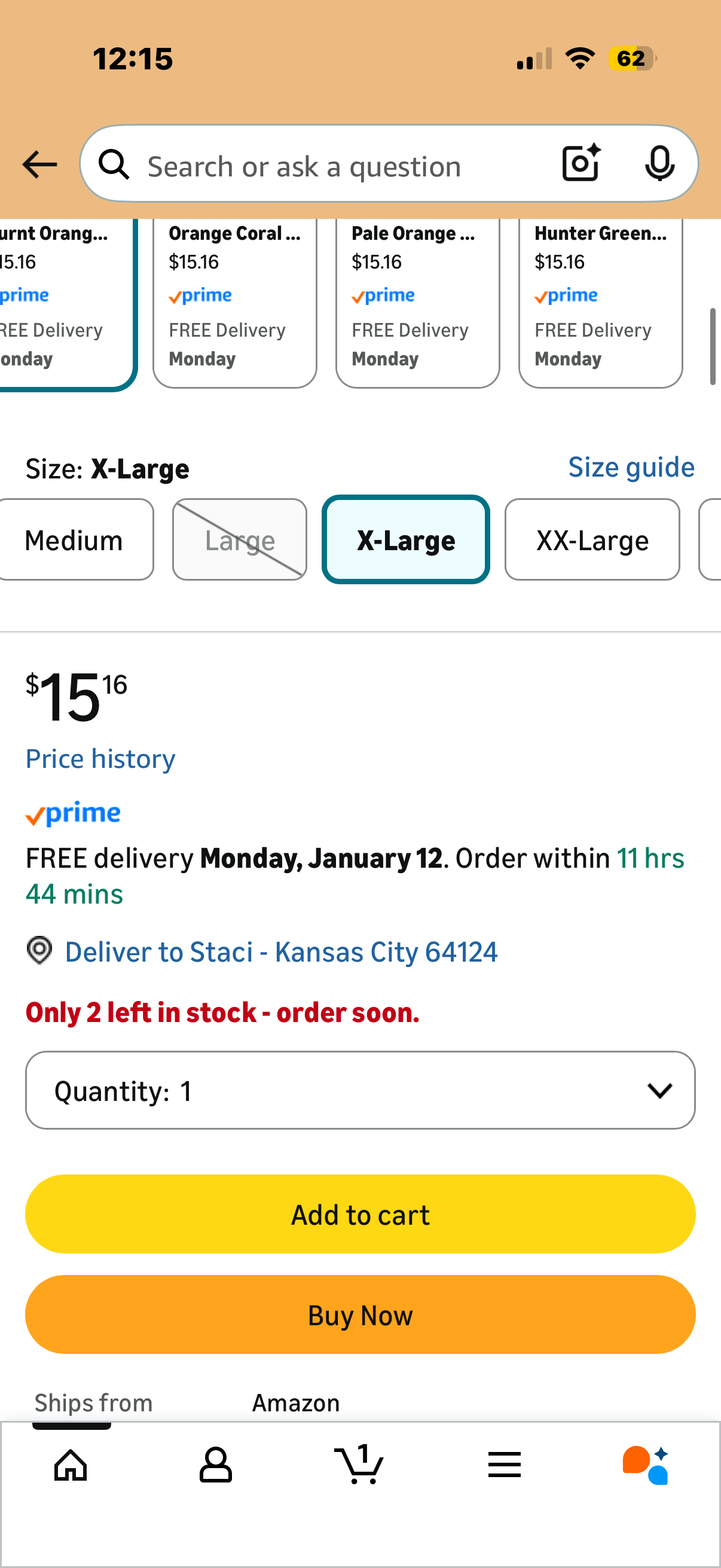 Ambesonne Women's Kimono Sheer Chiffon Cardigan (Size XL)