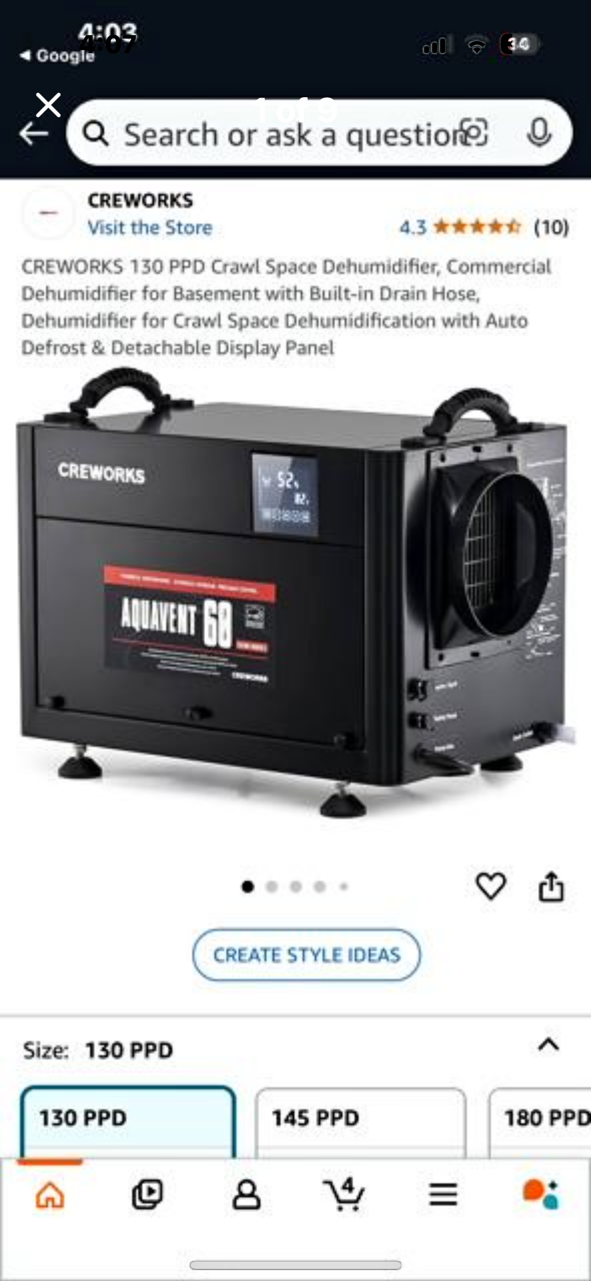 New - Commercial Grade Dehumidifier (G446)