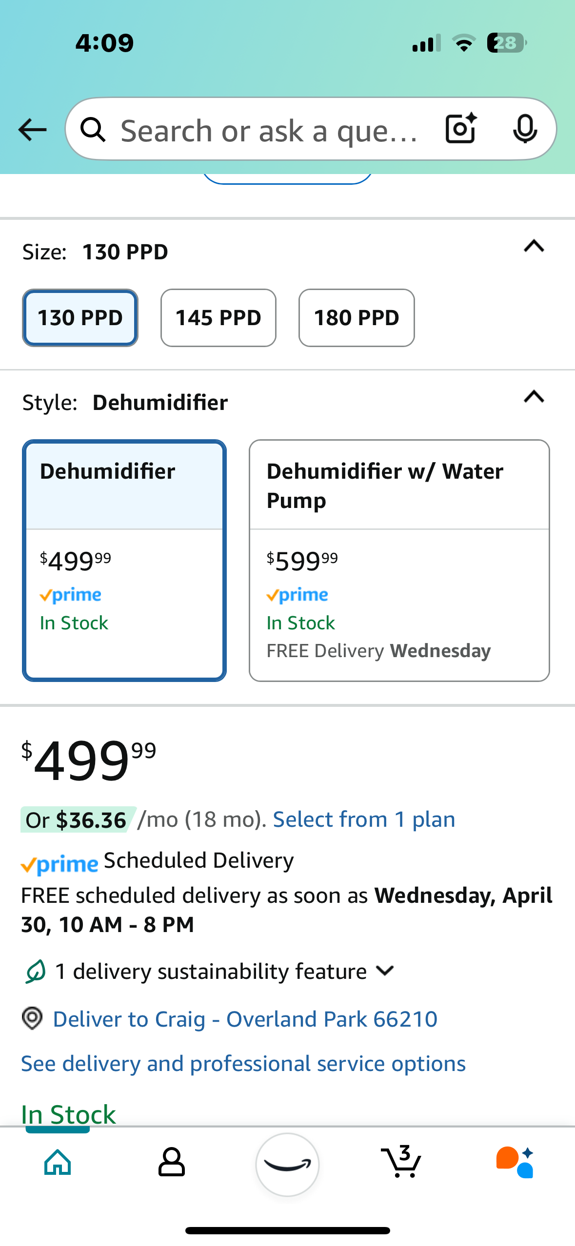 New - Commercial Grade Dehumidifier (G446)