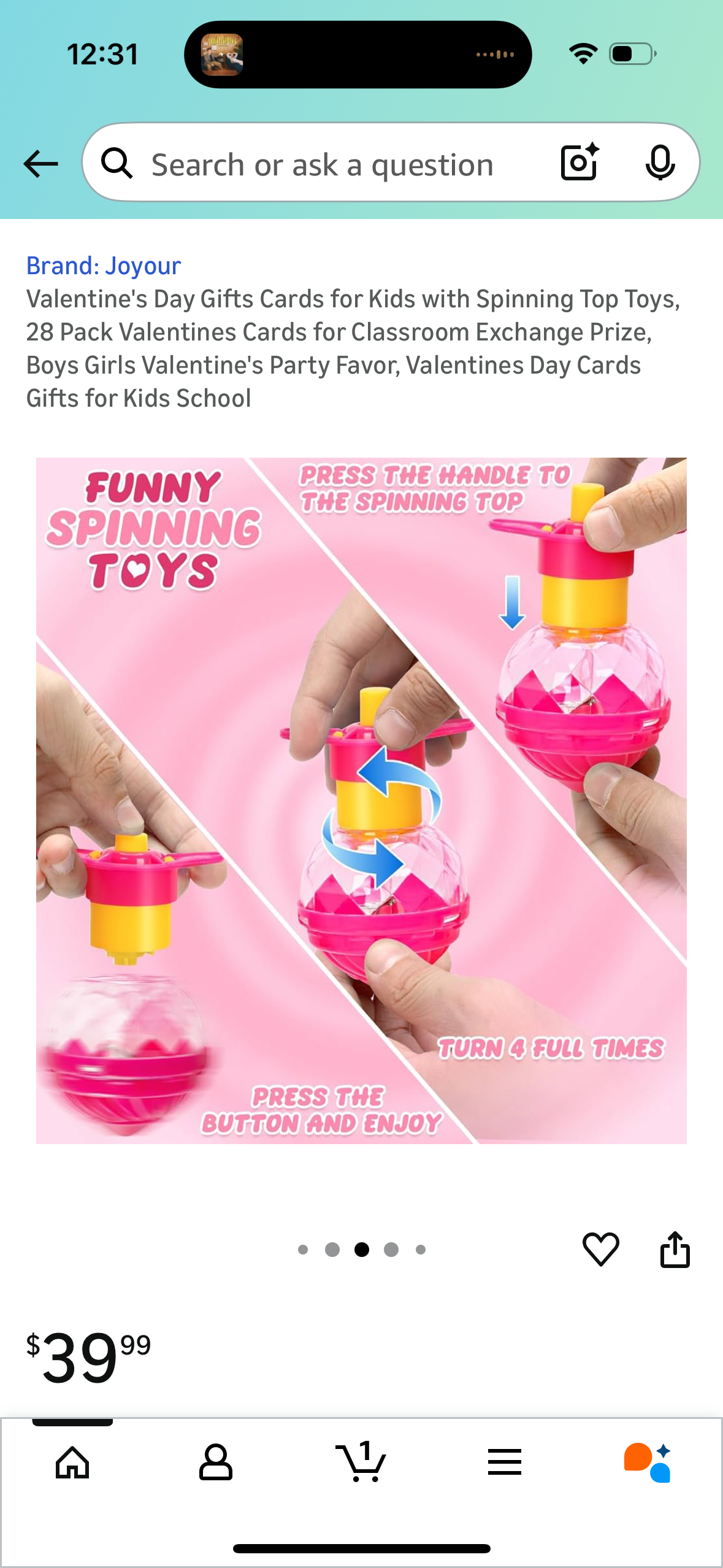 Valentine's Day Gifts Cards for Kids, 24 Pack Valentine Cards with Jumping Popper Toys Bulk for Classroom School, Ideal Valentine's Gifts Class Exchange, Valentine Party Favors Prize for Boys Girls