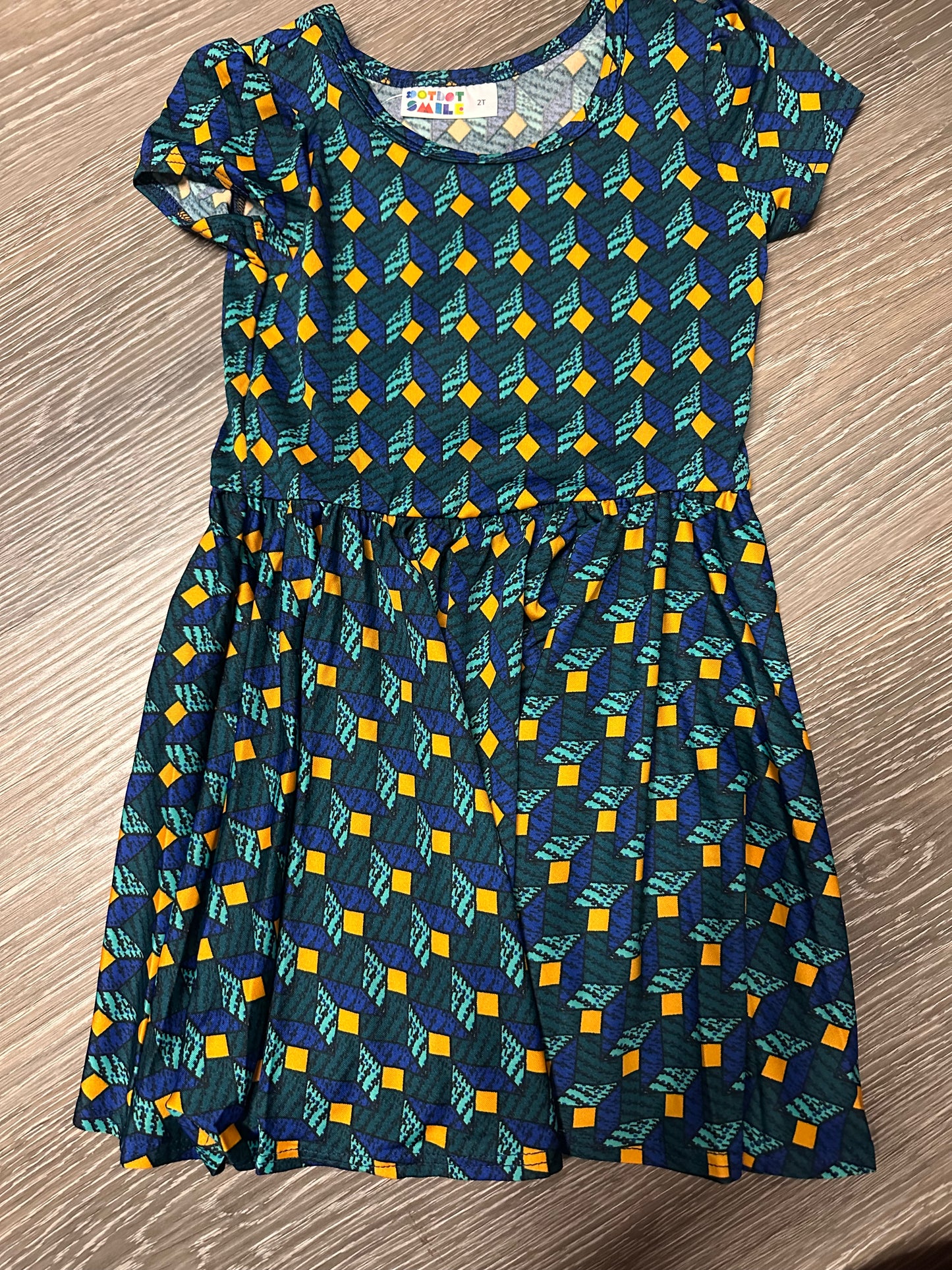 Dotdot Smile AbstractDress Size 2T