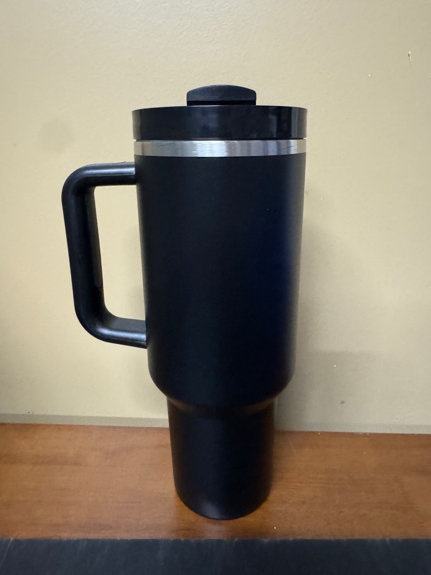 Tumbler 40 oz with Handle and Straw