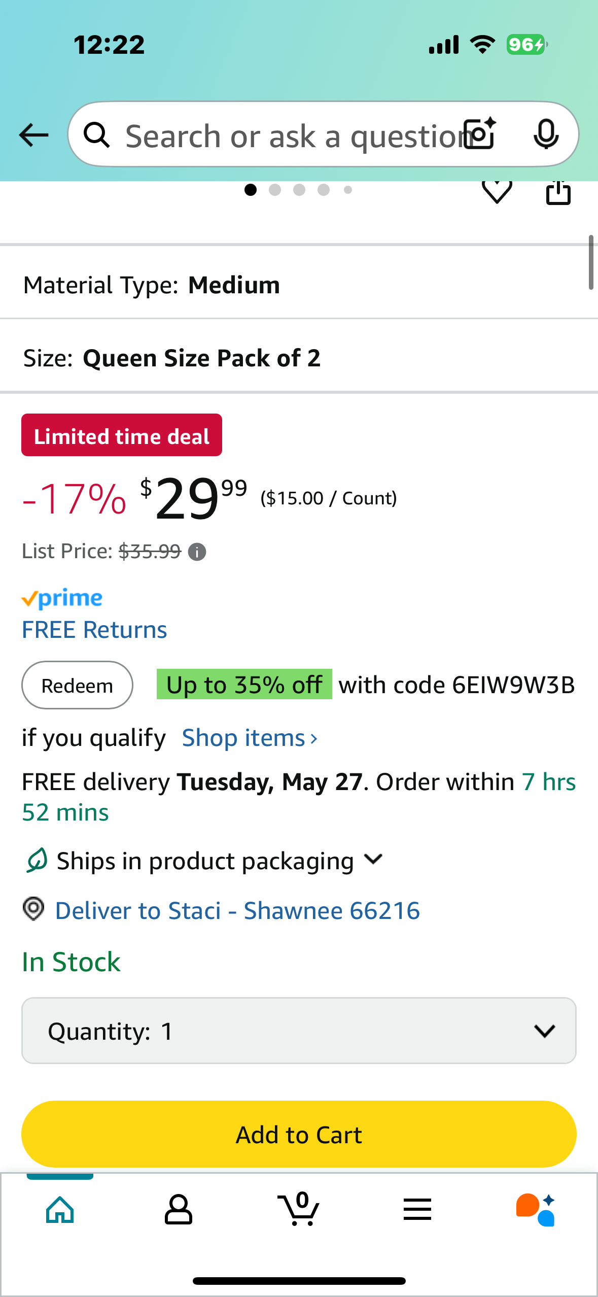 DIORIS Pillows Queen Size Set of 2 - Luxury Hotel Bed Pillows for Sleeping, Supportive Side Sleeper Pillow for Neck and Shoulder Pain Relief, Down Alternative Fill for Back, Stomach Sleepers