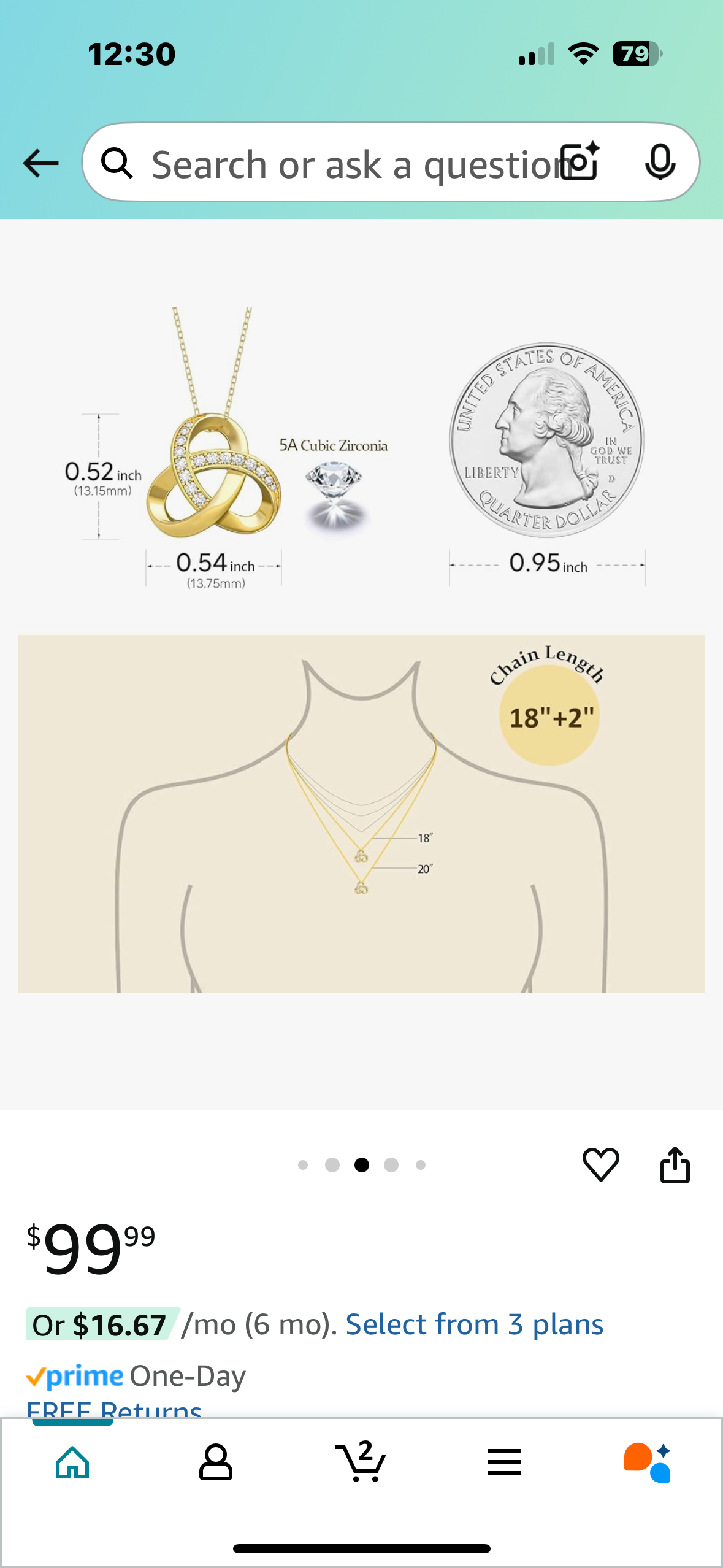 Love Knot Necklace for Women Infinity Interlocking Knot Pendant Adjustable 20in Necklace Anniversary and Birthday Jewelry Gift