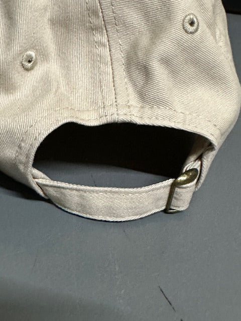 KC Red Heart  - Unstructured Adult Baseball Cap Hat (Khaki)