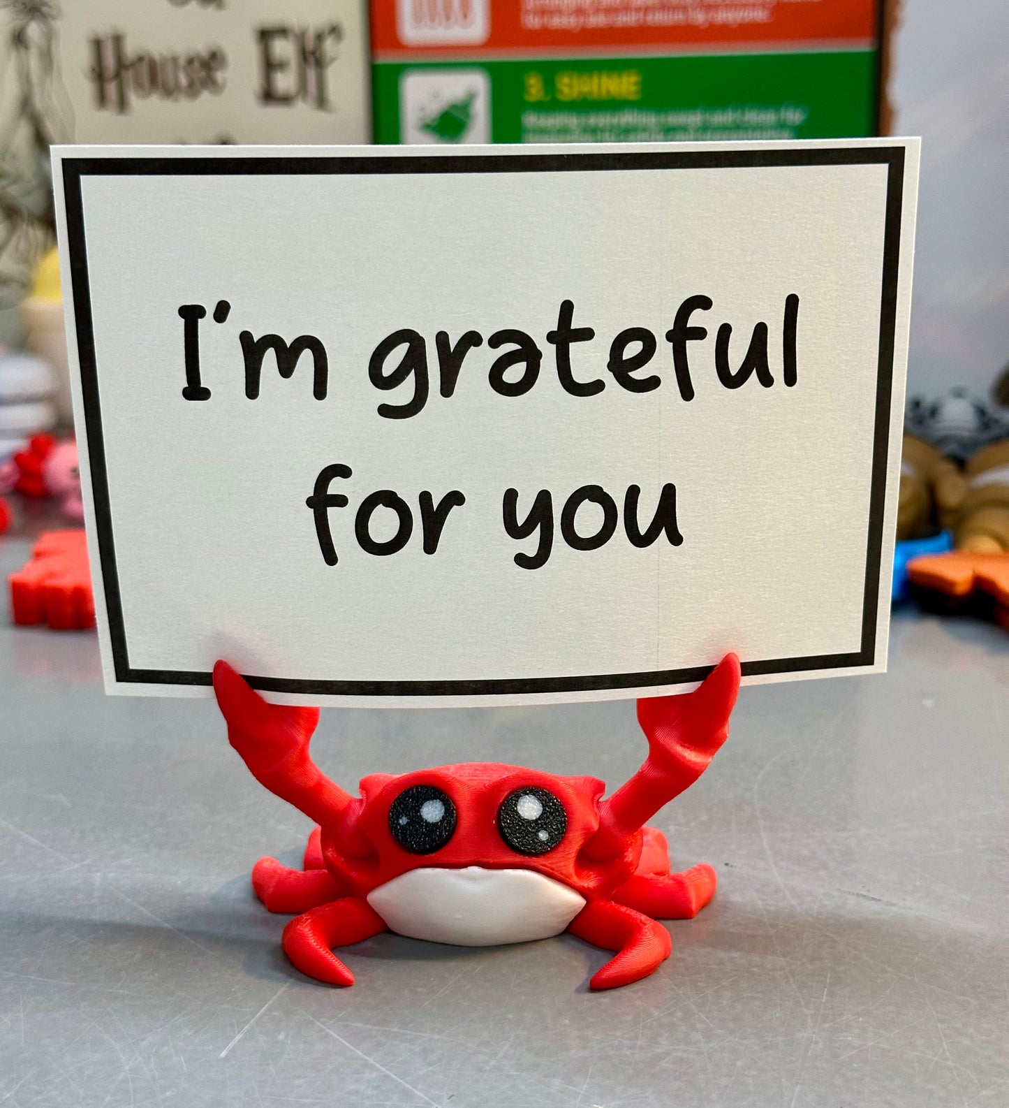 Shelly The Awkward Communicator Crab (And Notes)