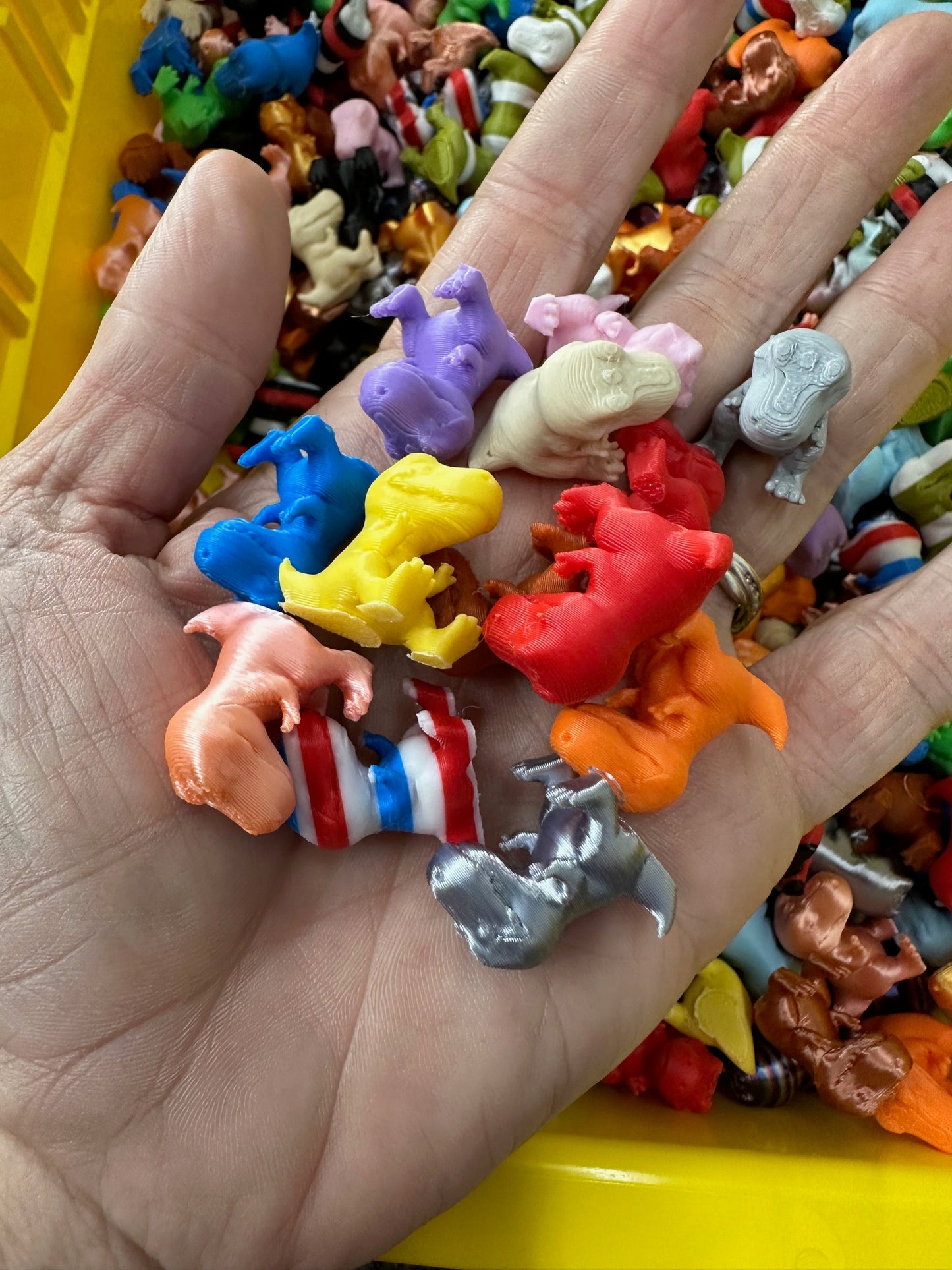 Bag of 50 - Mini T-Rex Dinosaurs