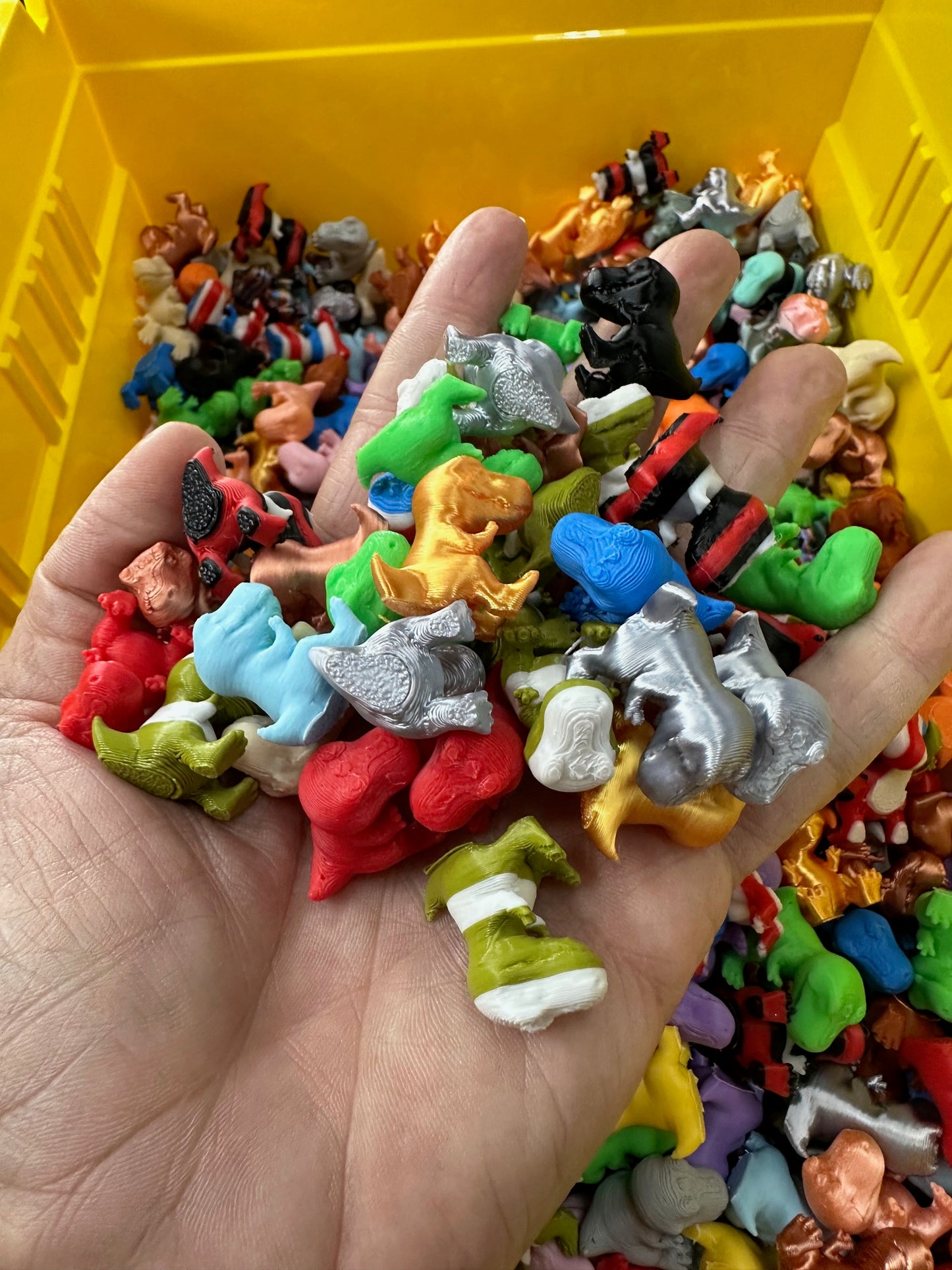 Bag of 50 - Mini T-Rex Dinosaurs