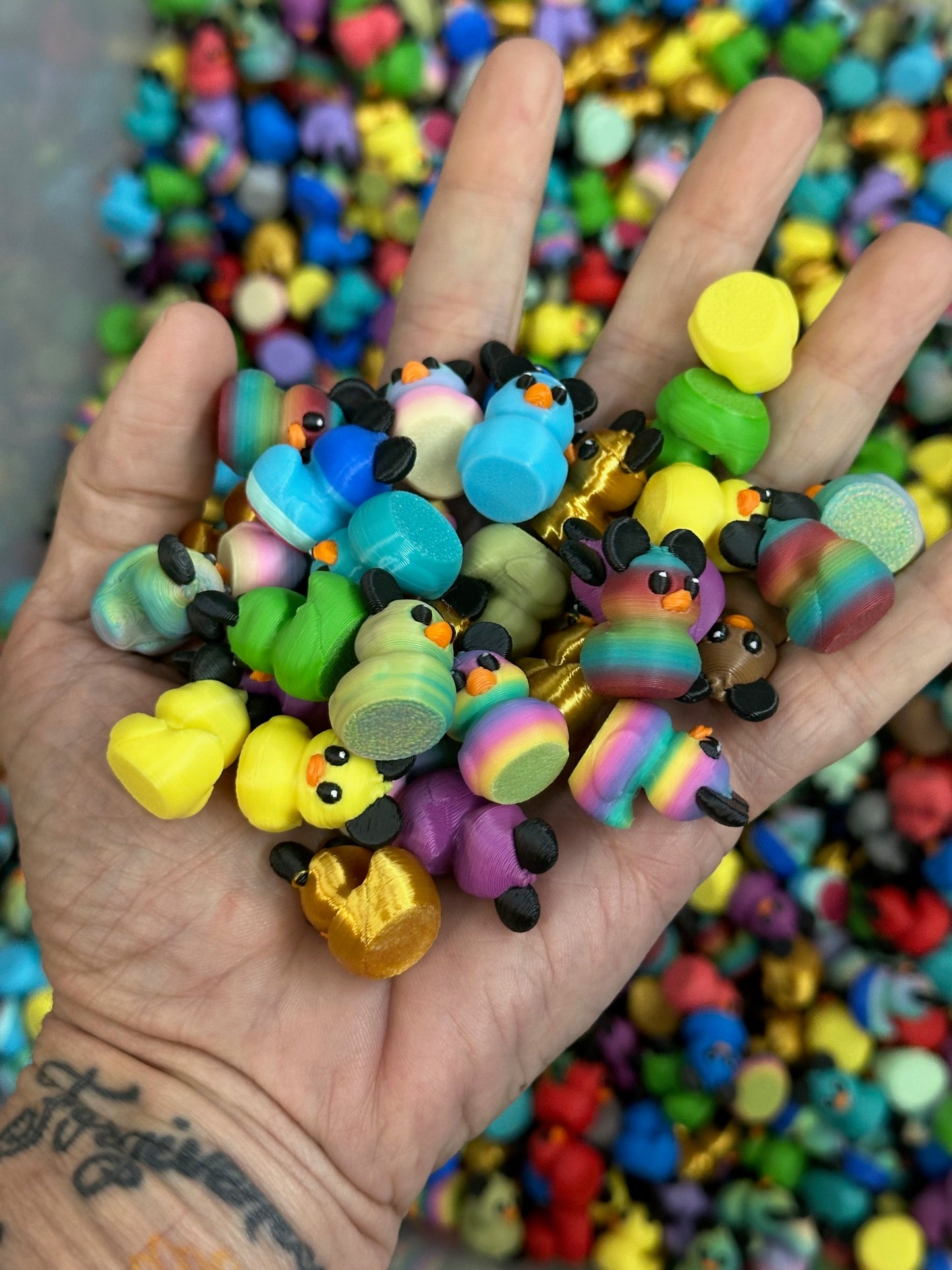 Multi-Pack Of Mini Ducks With Mouse Ears