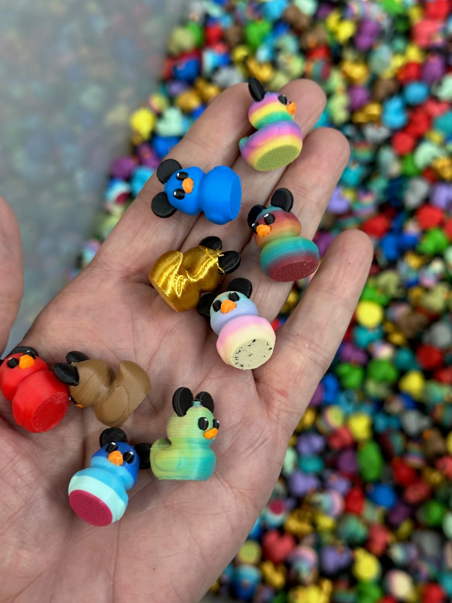 Multi-Pack Of Mini Ducks With Mouse Ears