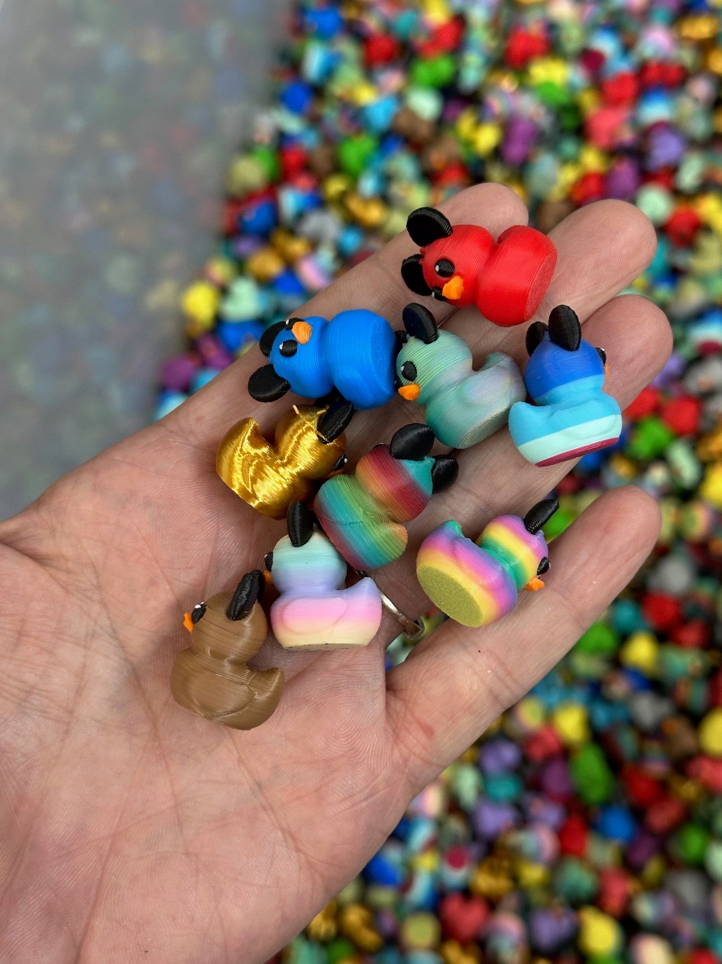 Multi-Pack Of Mini Ducks With Mouse Ears