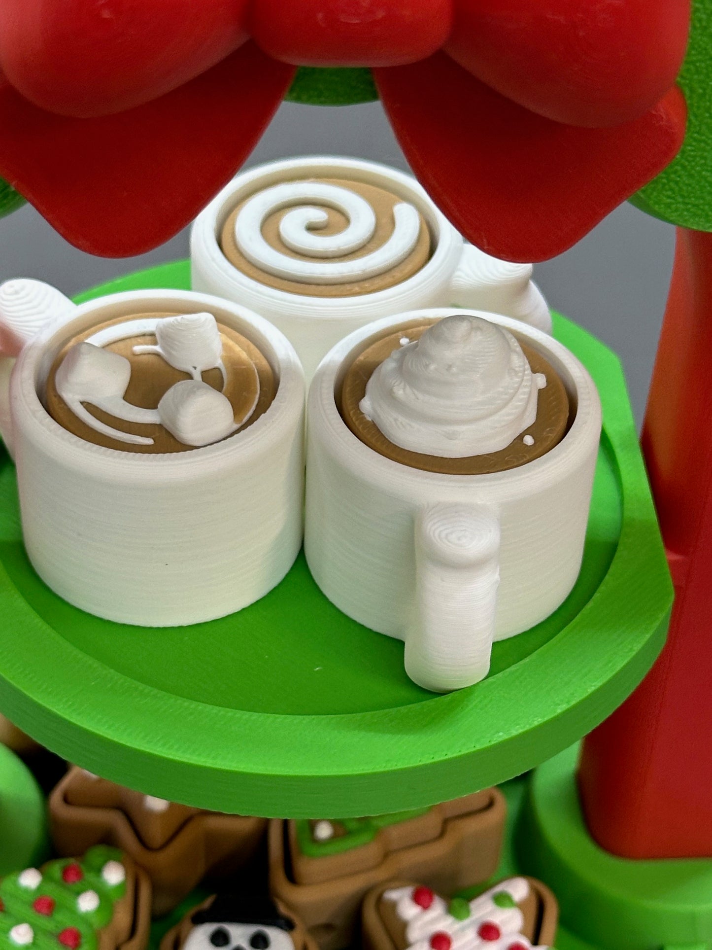 Christmas Cookies & Cocoa Clicker Fidgets (With Or Without Display)