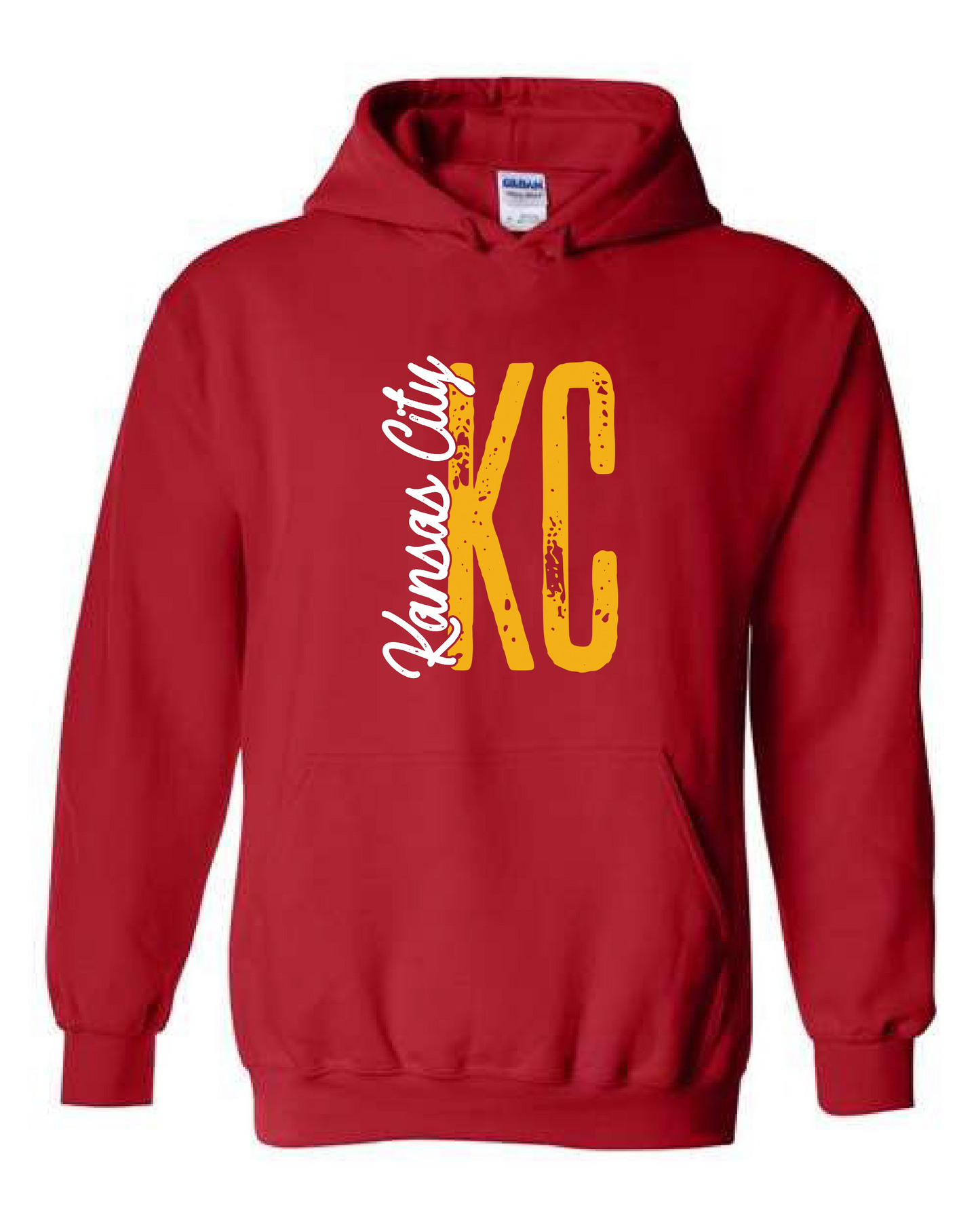 Kansas City KC (Crewneck & Hooded Sweatshirts Available, Youth & Adult Sizes)