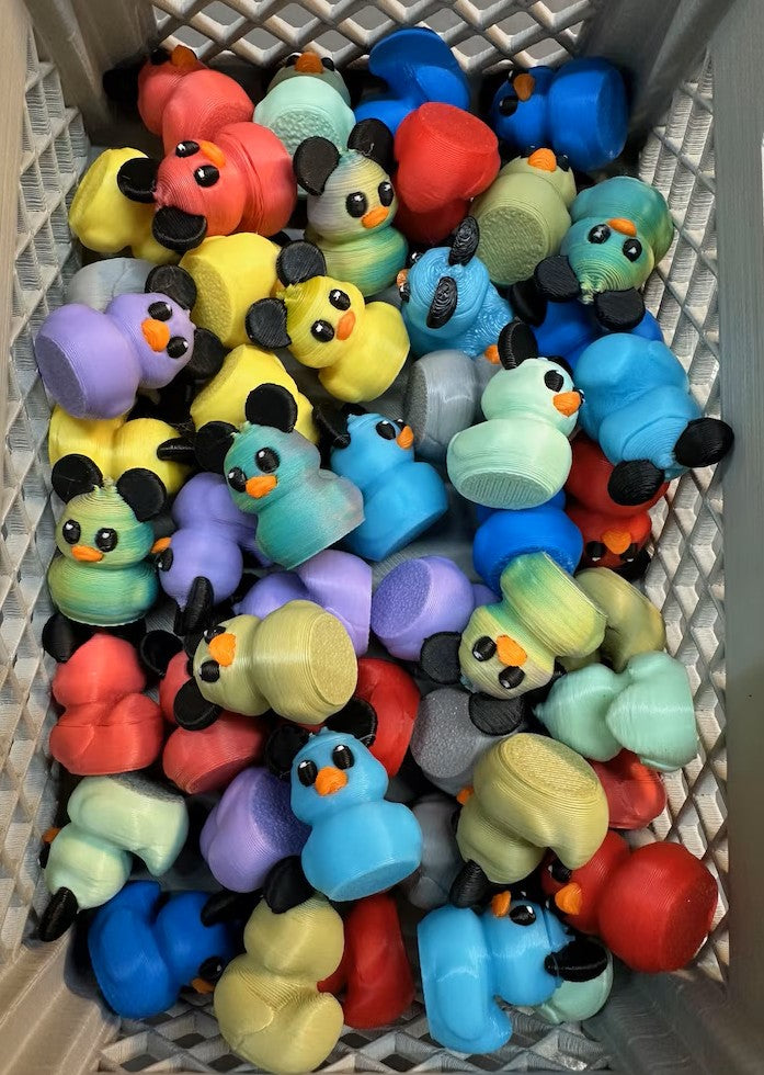 Multi-Pack Of Mini Ducks With Mouse Ears