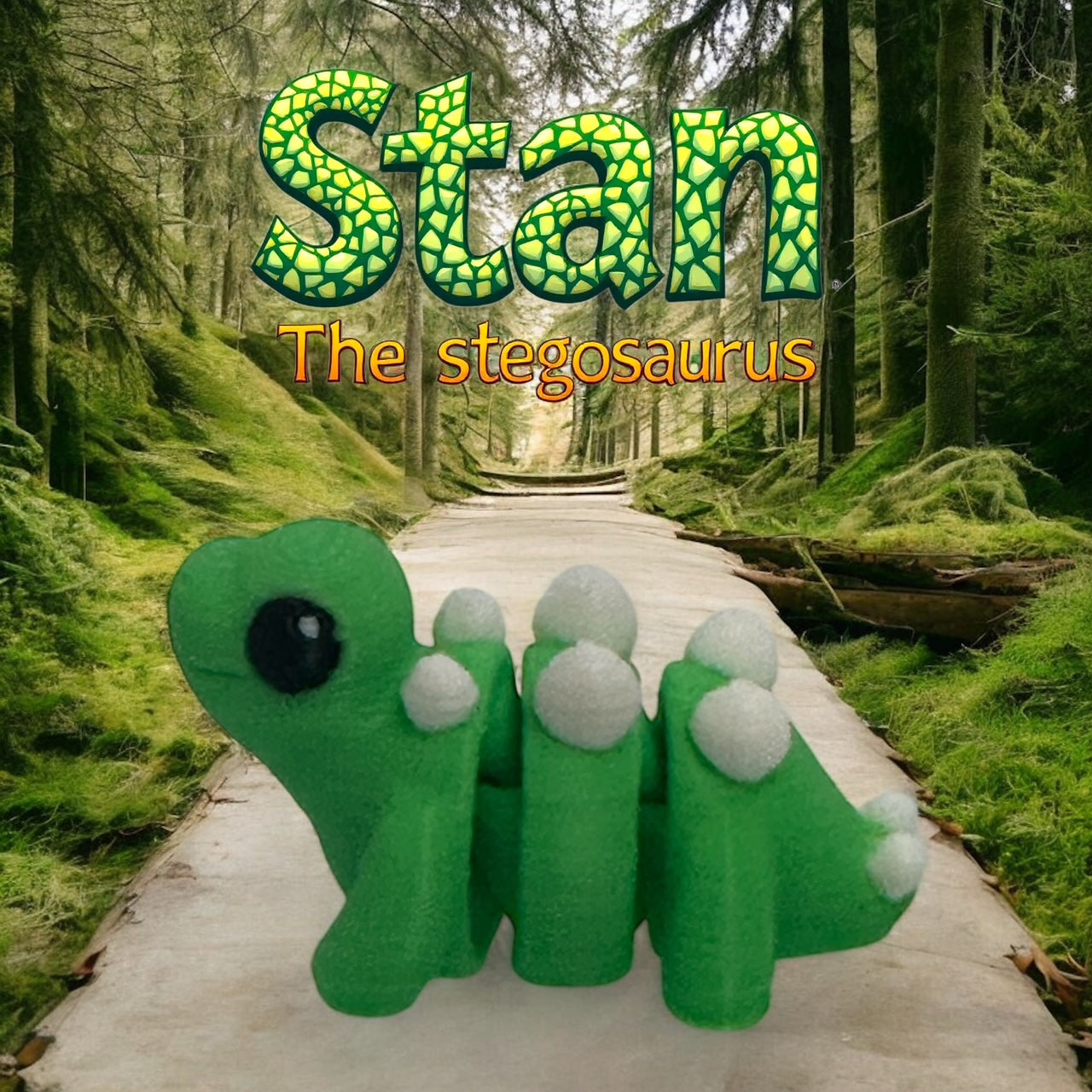Stan The Stegosaurus Fidget Toy