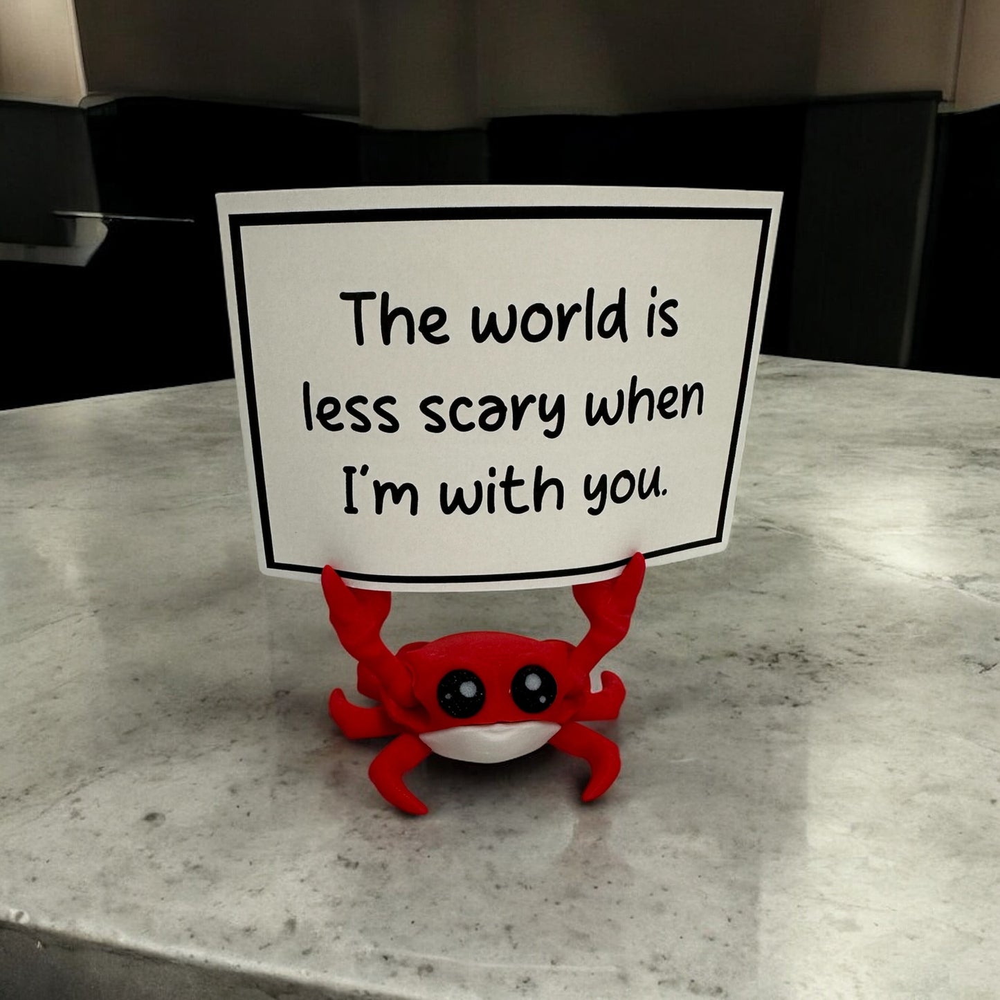 Shelly The Awkward Communicator Crab (And Notes)