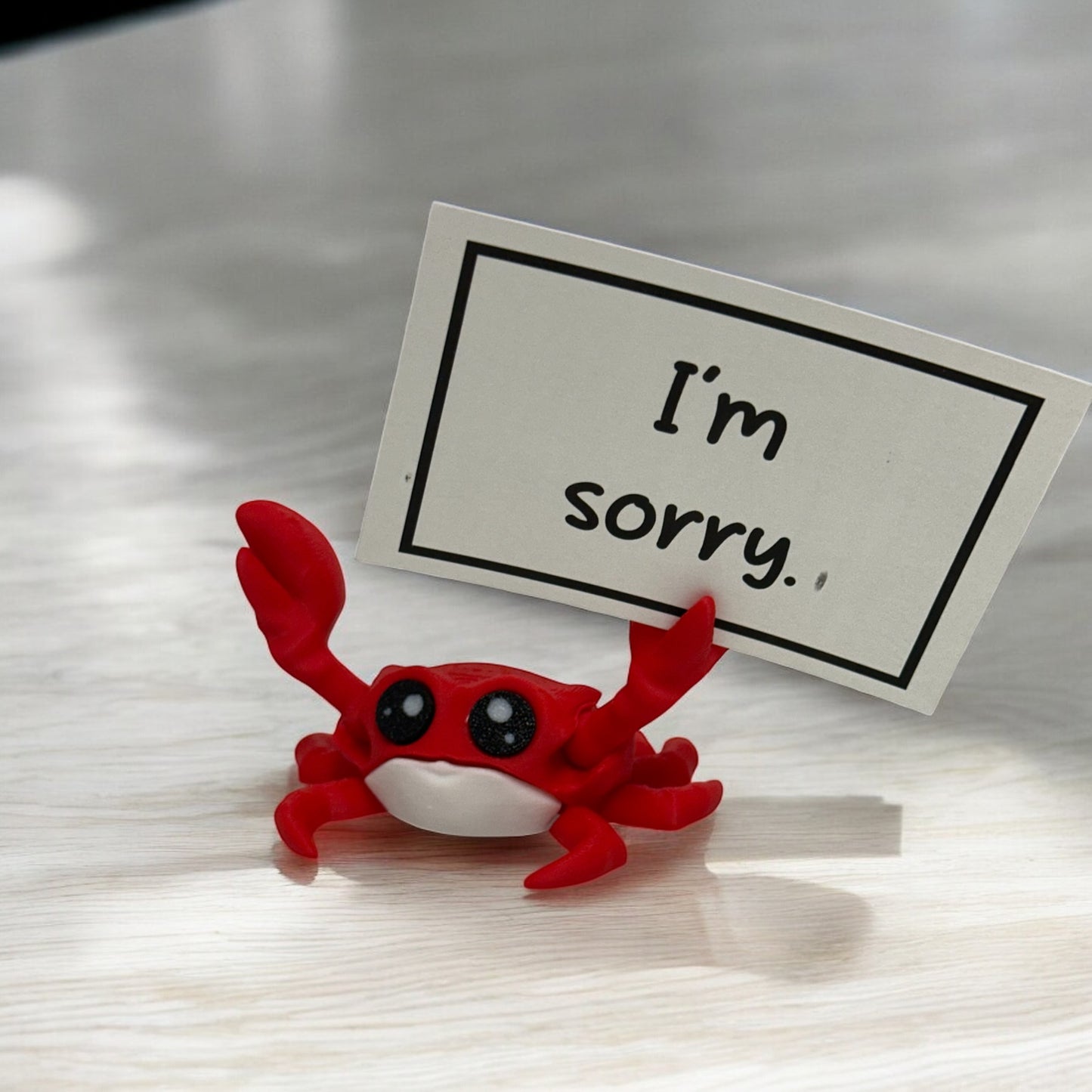Shelly The Awkward Communicator Crab (And Notes)