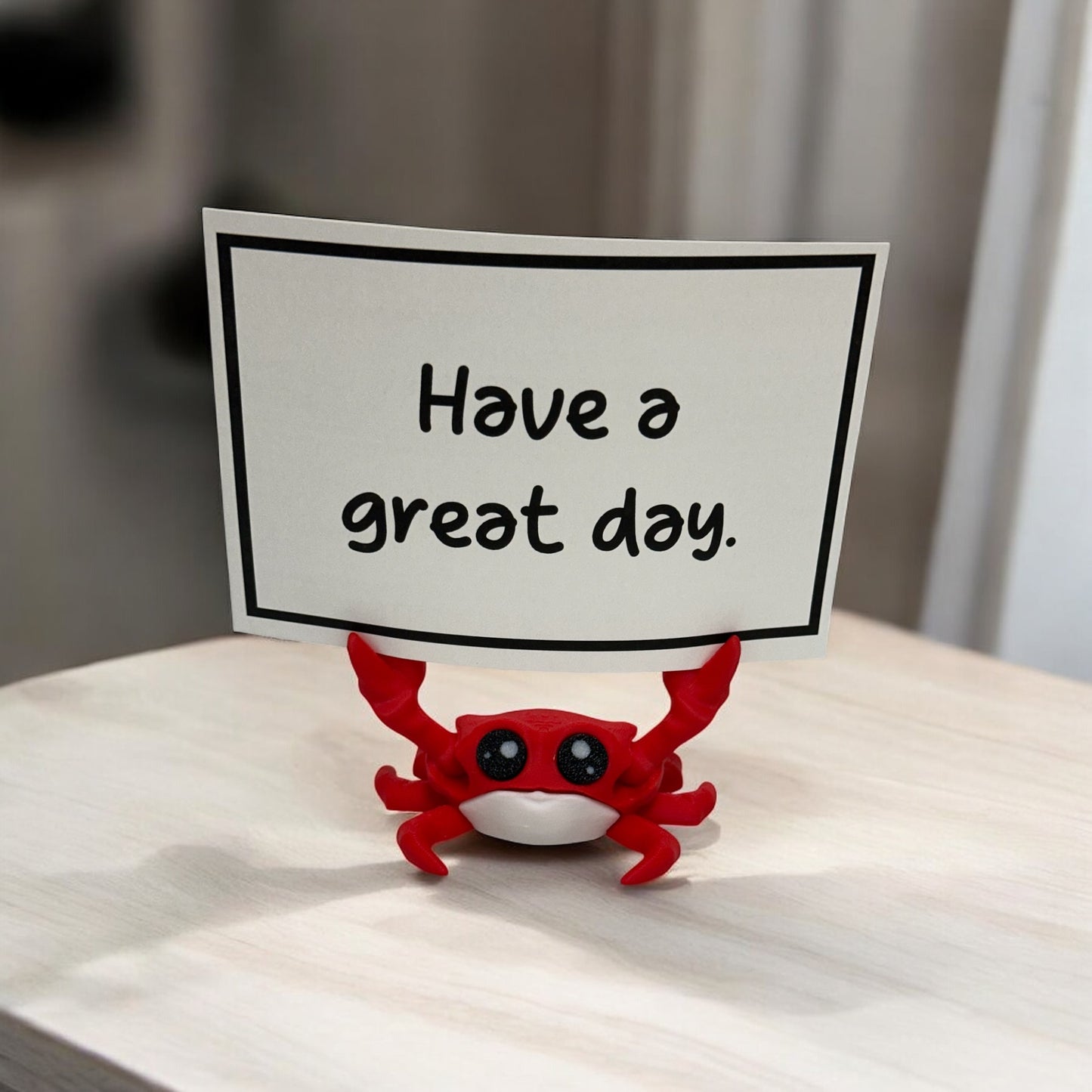 Shelly The Awkward Communicator Crab (And Notes)