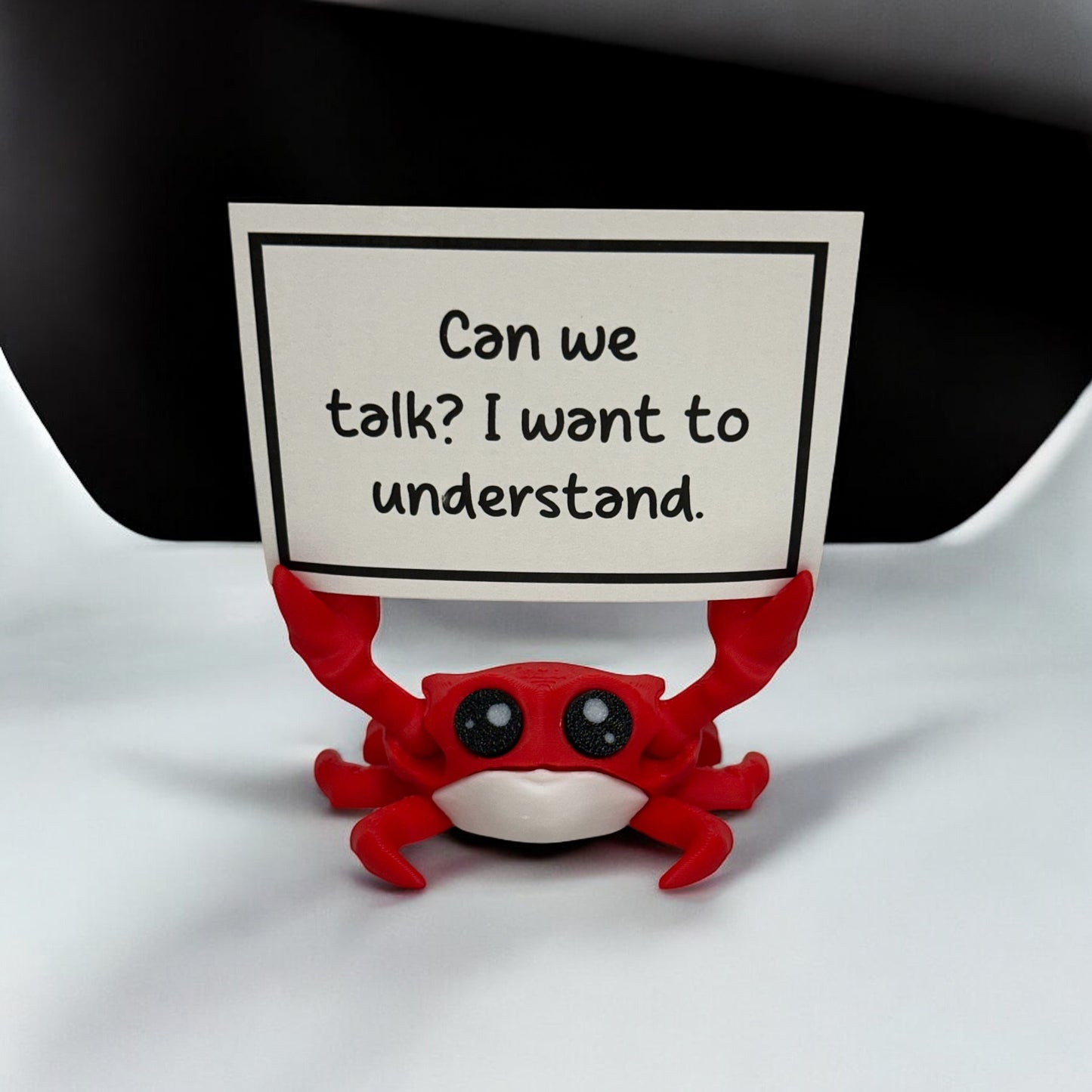 Shelly The Awkward Communicator Crab (And Notes)